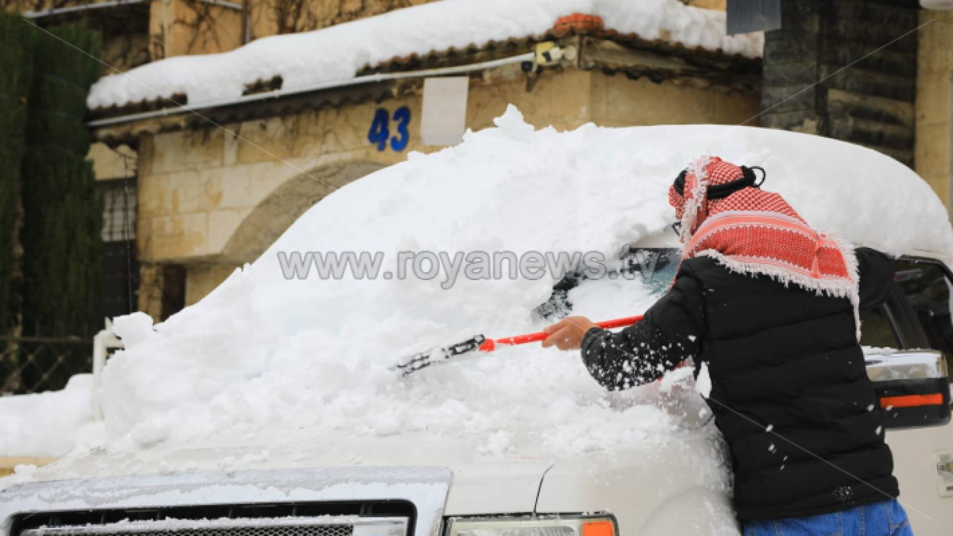 ثلوج الأردن