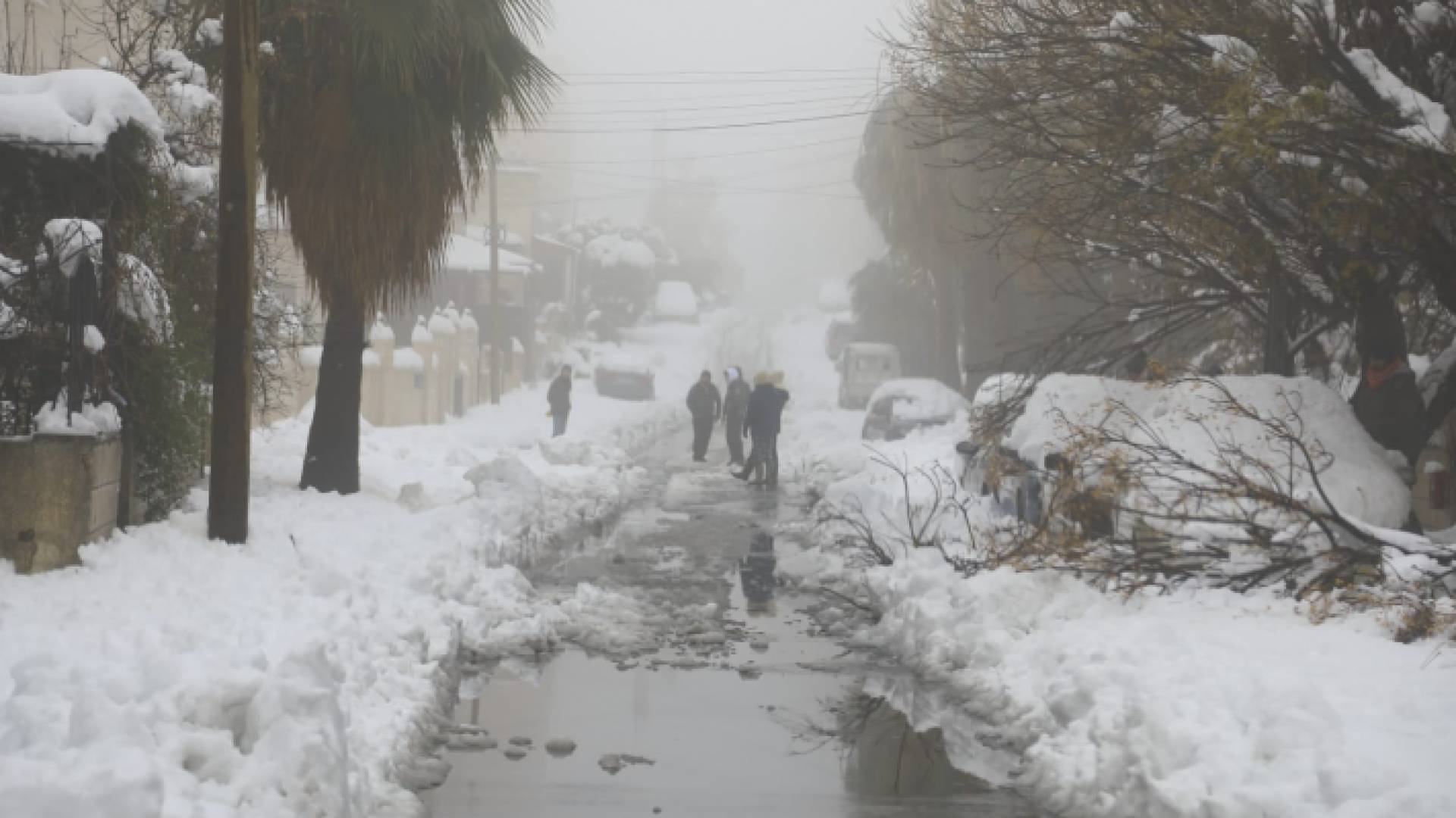 عمان خلال المنخفض الجوي