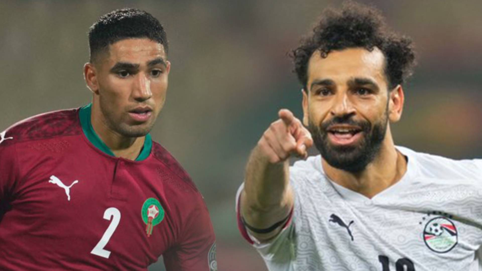 محمد صلاح وأشرف حكيمي