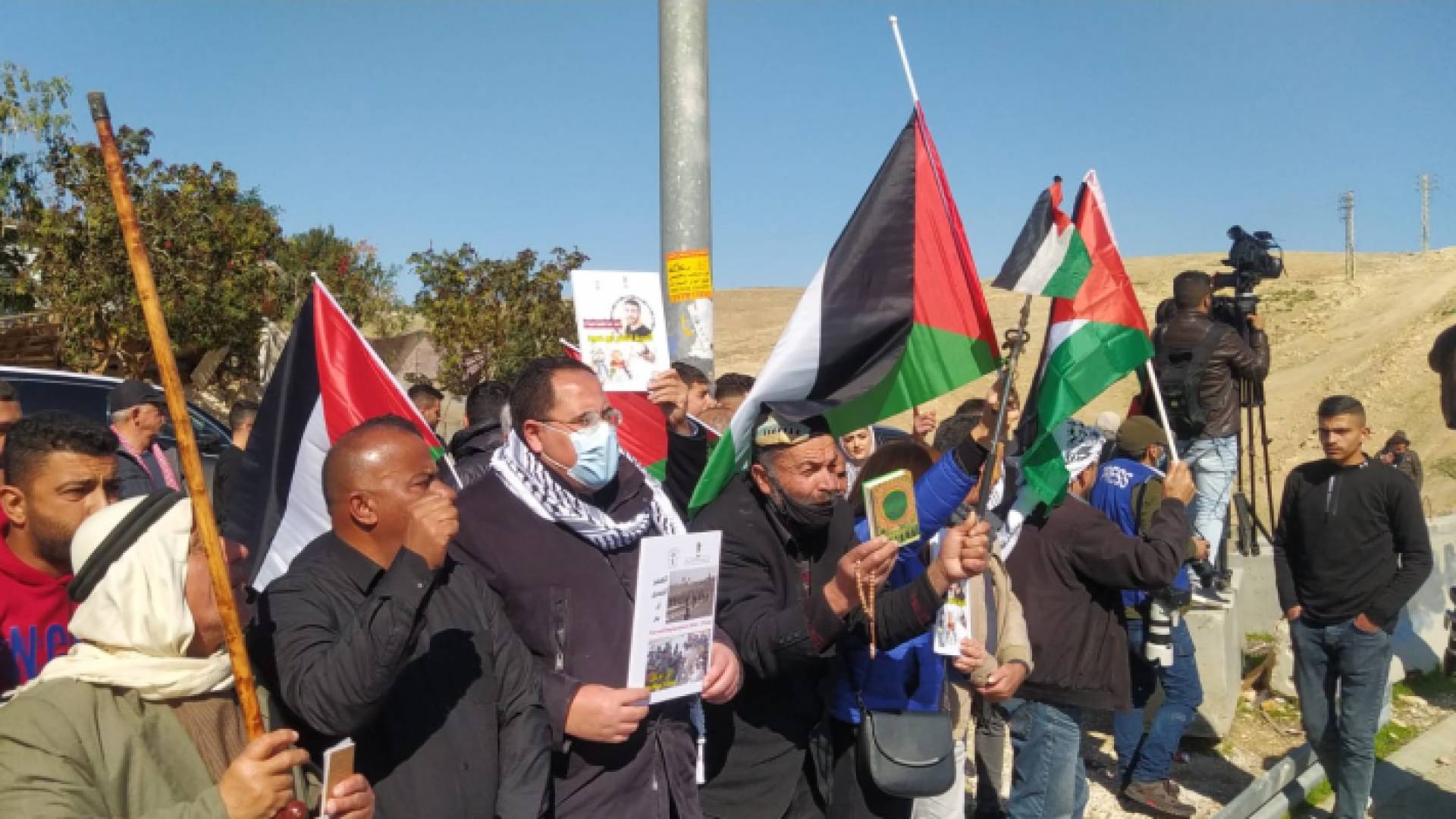 جانب من الوقفة