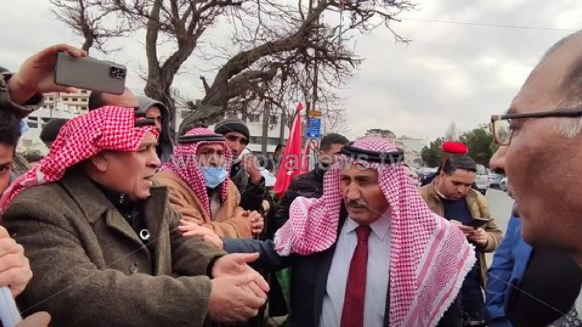 جانب من الوقفة