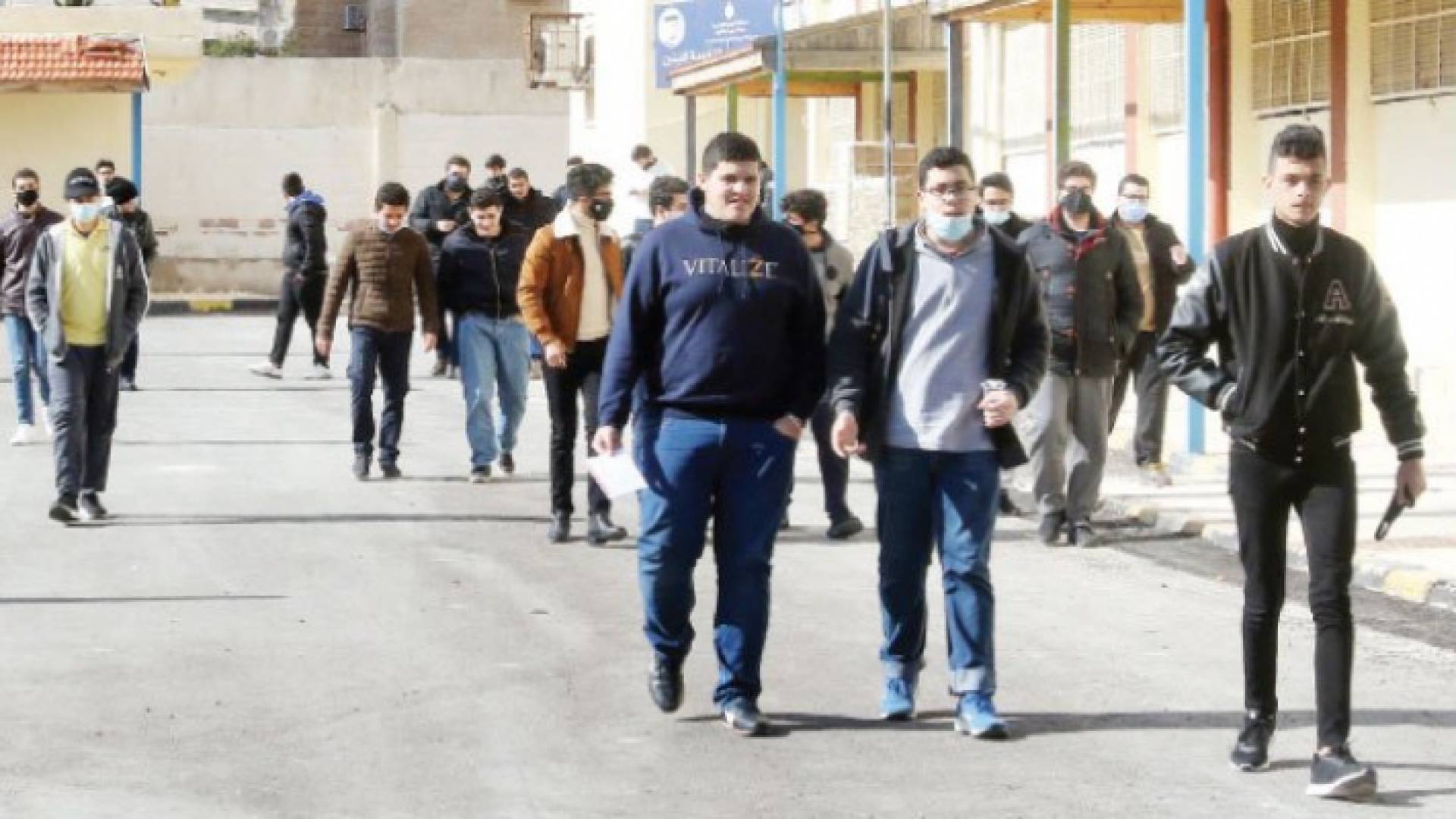 طلبة التوجيهي يلتحقون بالمدارس وجاهيا الثلاثاء