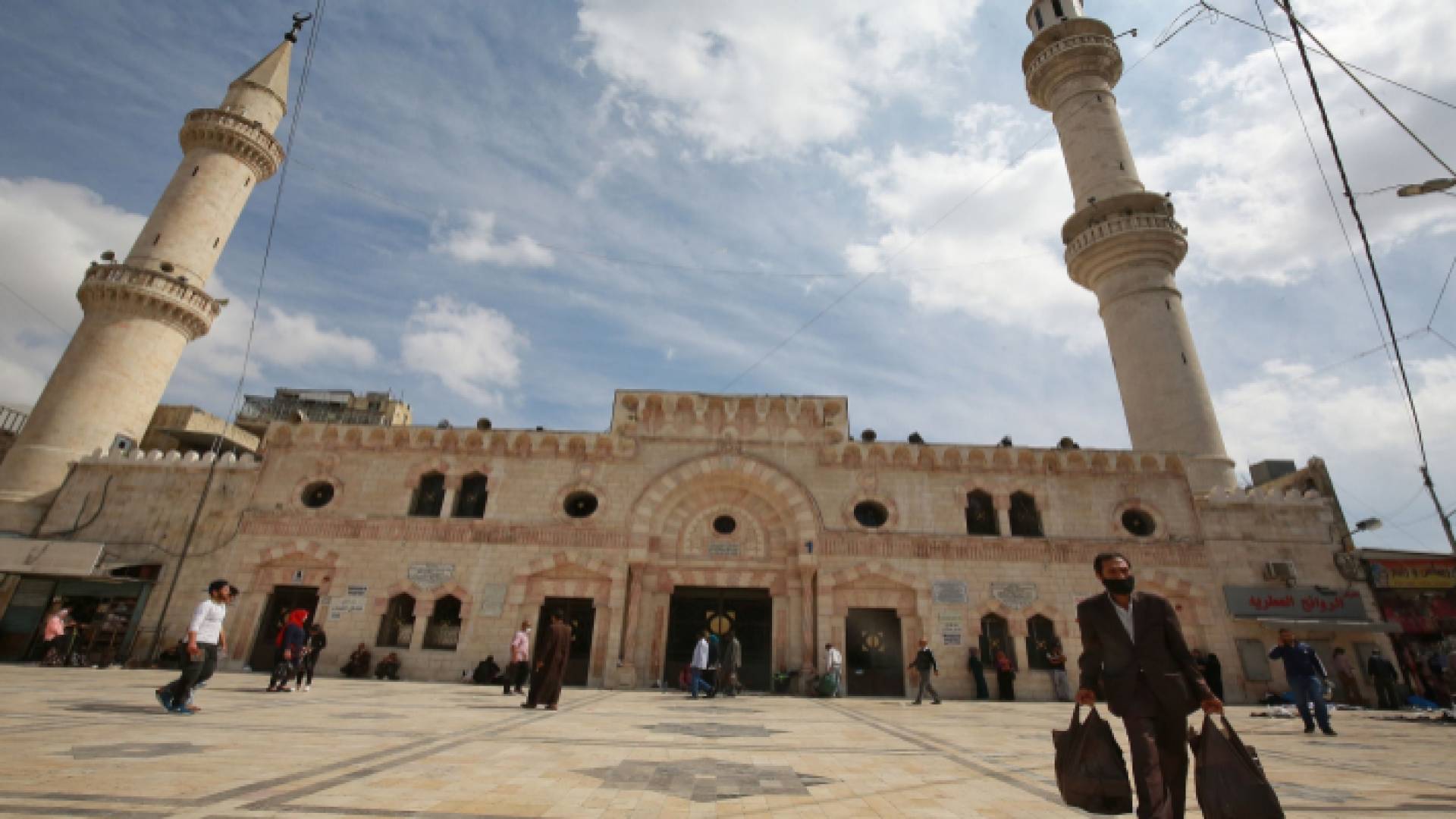 المسجد الحسيني في العاصمة عمان