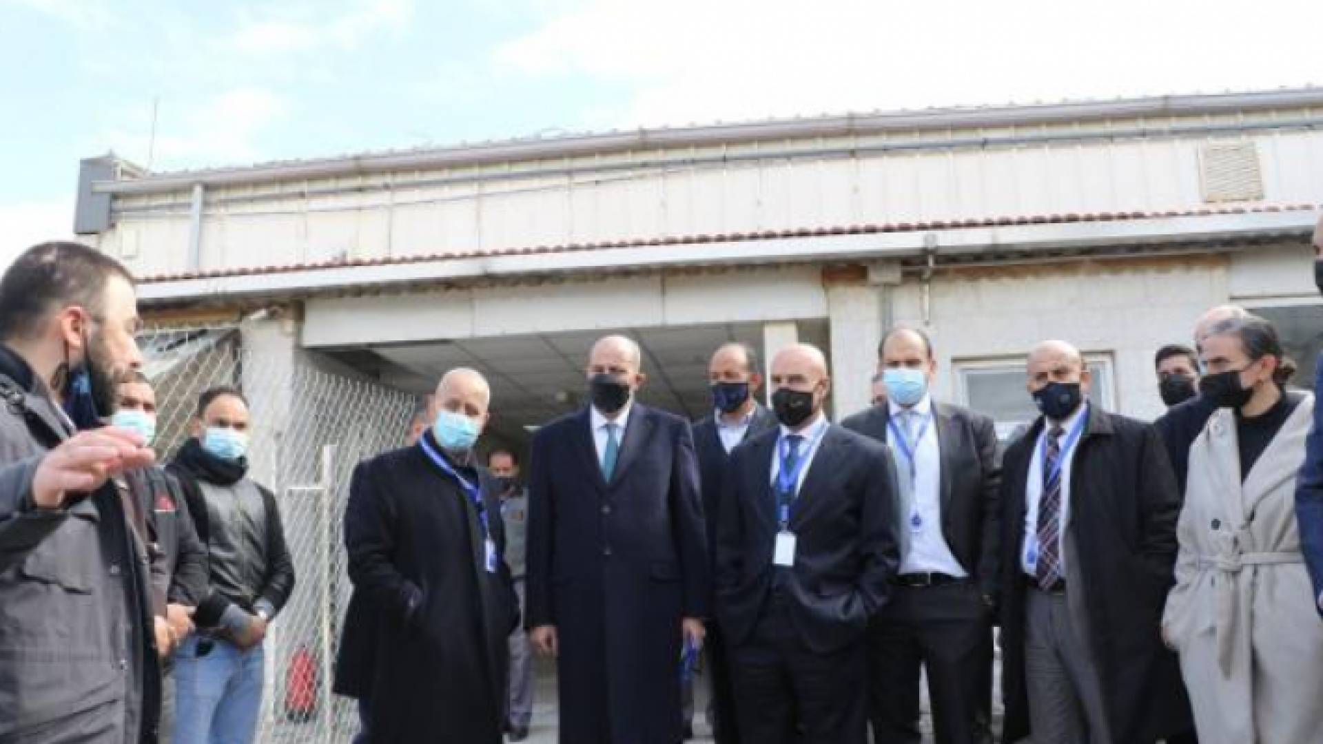 وزيرا الاستثمار المهندس خيري عمرو، والصناعة والتجارة والتموين يوسف الشمالي