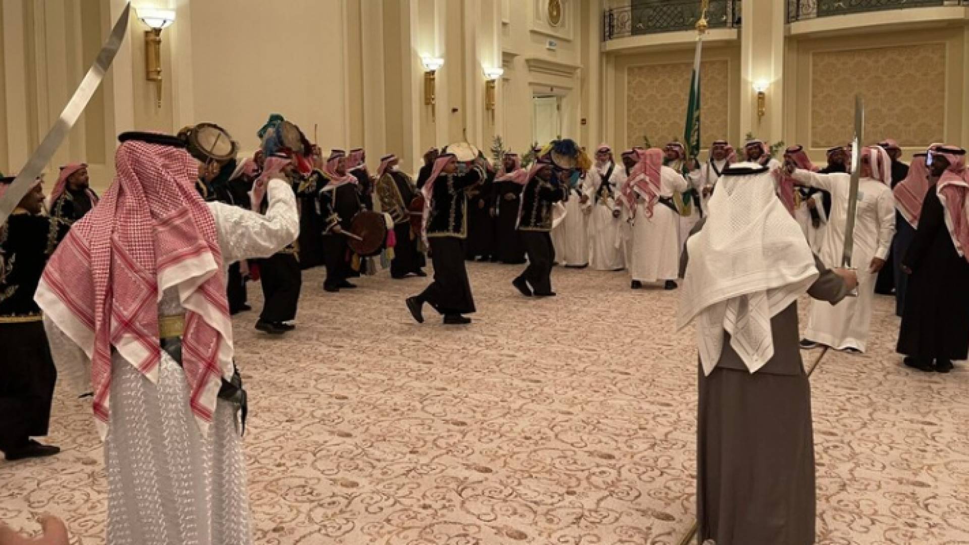 حفل زواج الأمير فهد بن منصور على كريمة الأمير عبد الله بن سعود