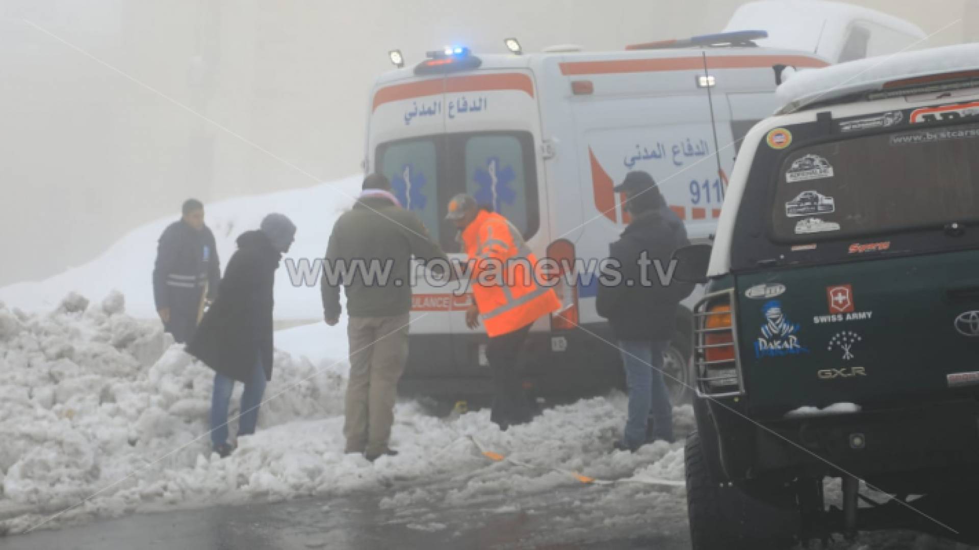 ثلوج الأردن