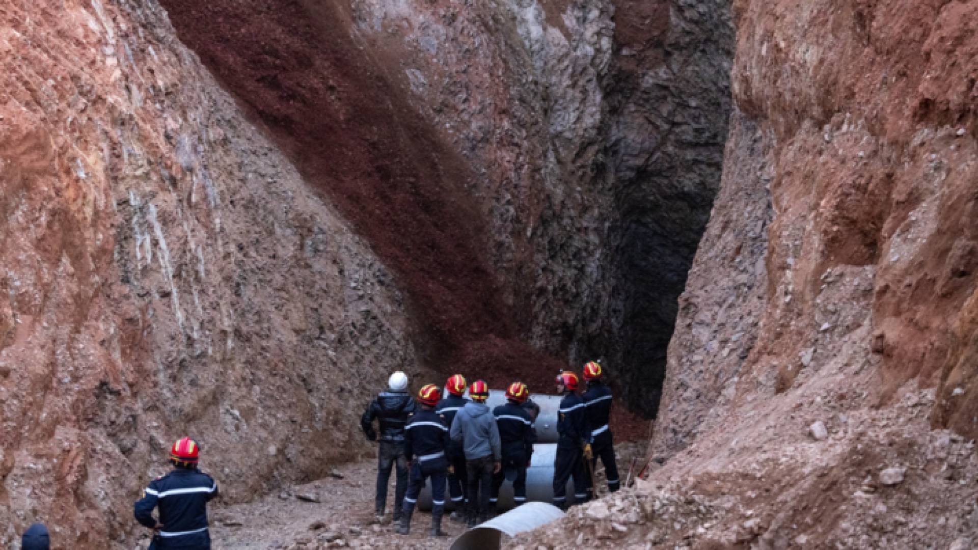 الصورة من مكان الحفر