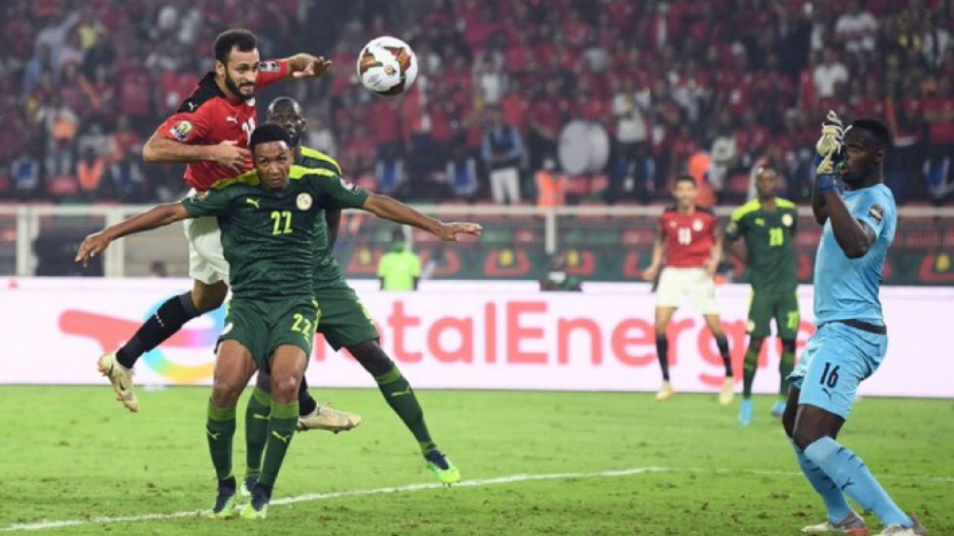 جانب من المباراة