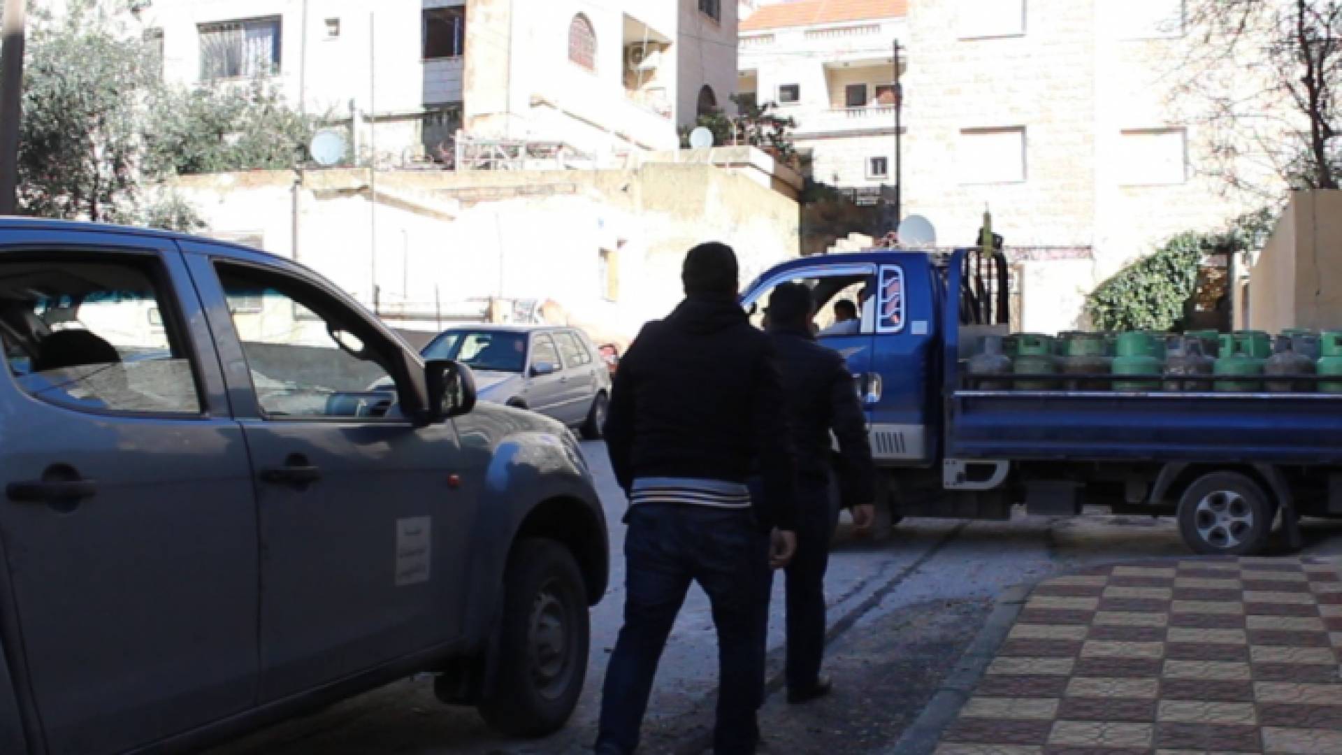 من حملة التفتيش على اسطوانات الغاز