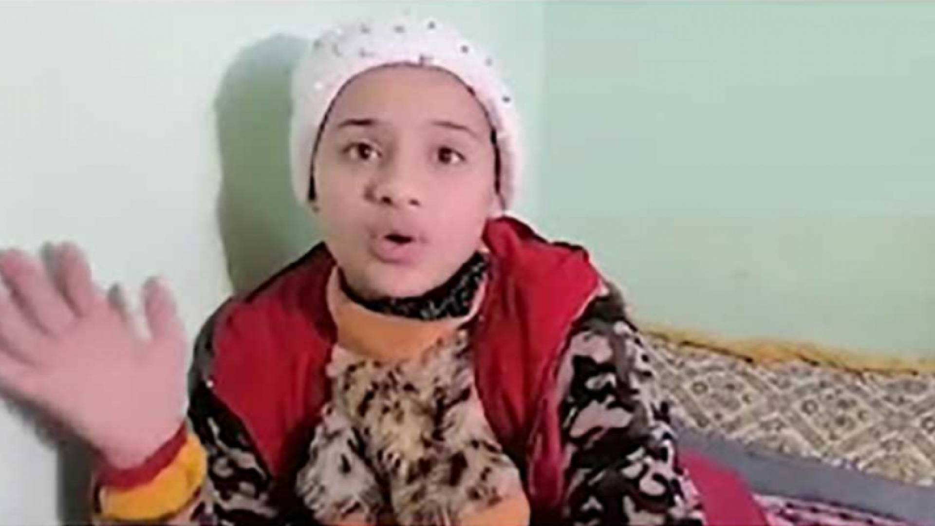 صورة الطفلة كما تم تداولها