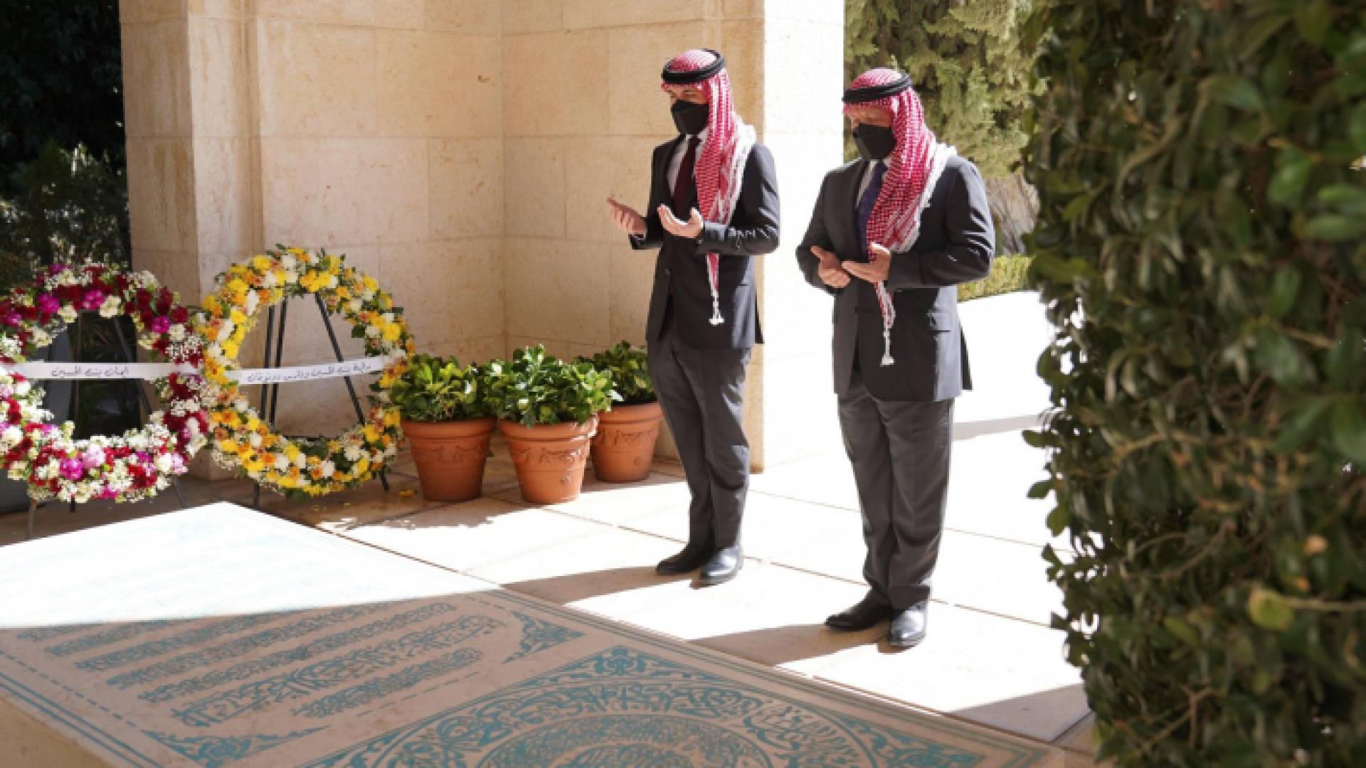 الملك وولي العهد