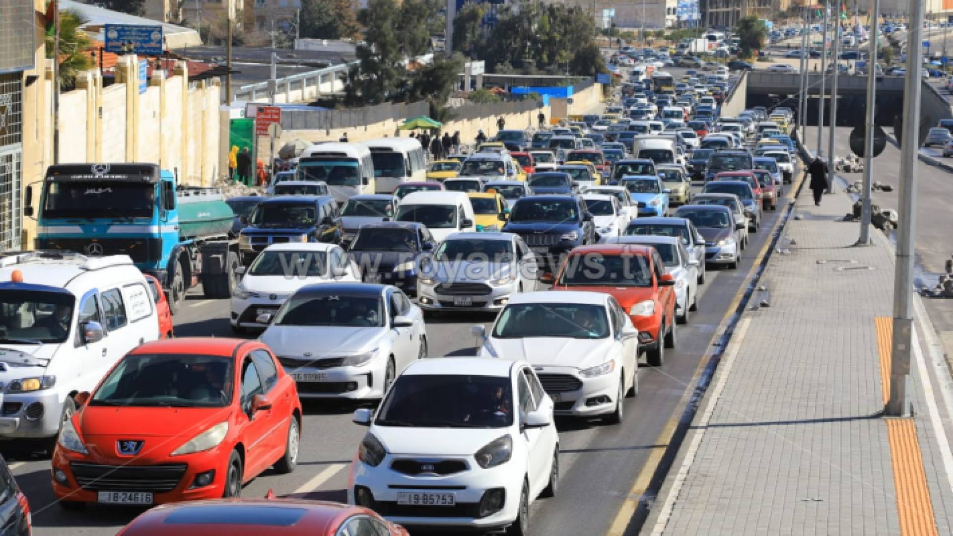 أزمات سير في عمان - ارشيفية