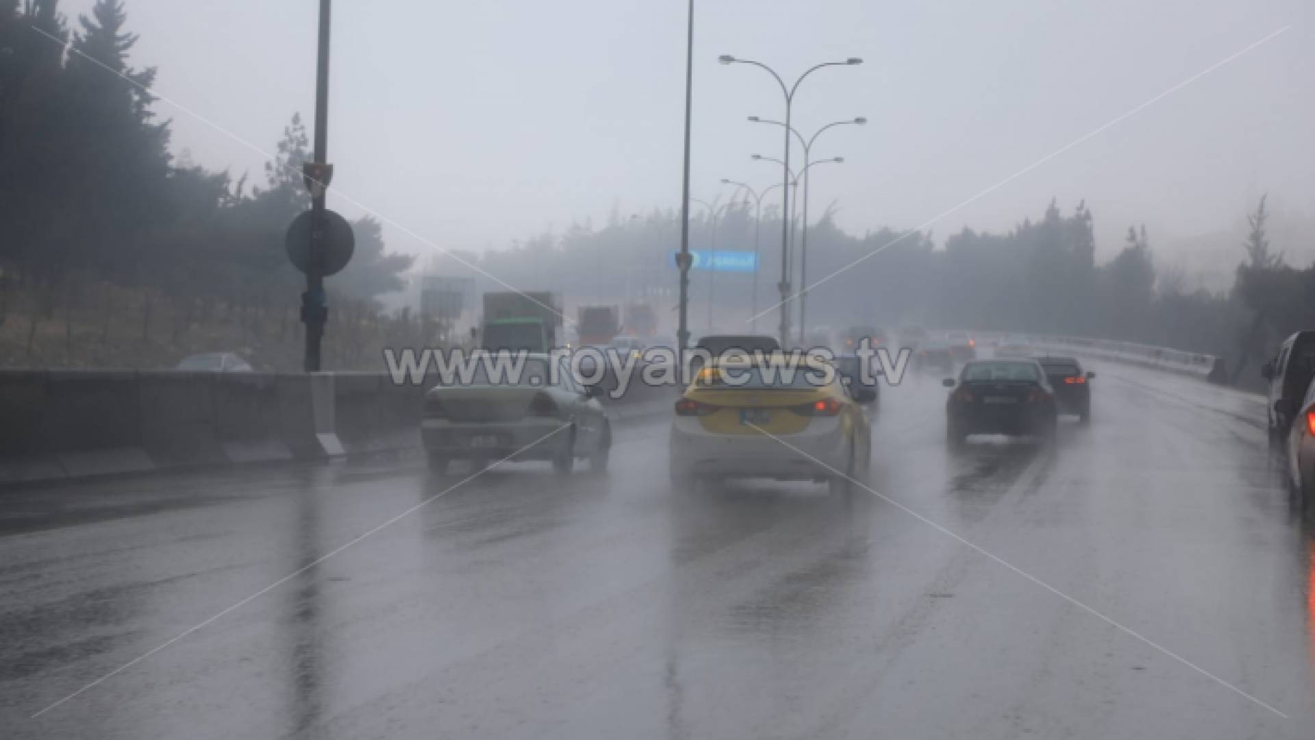 أمطار في العاصمة عمان