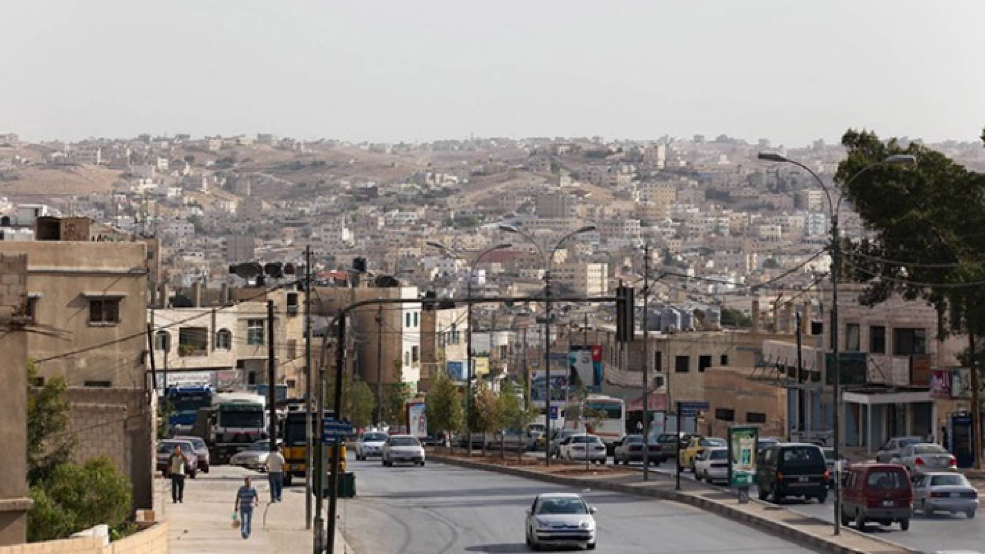 منظر عام لمحافظة الزرقاء