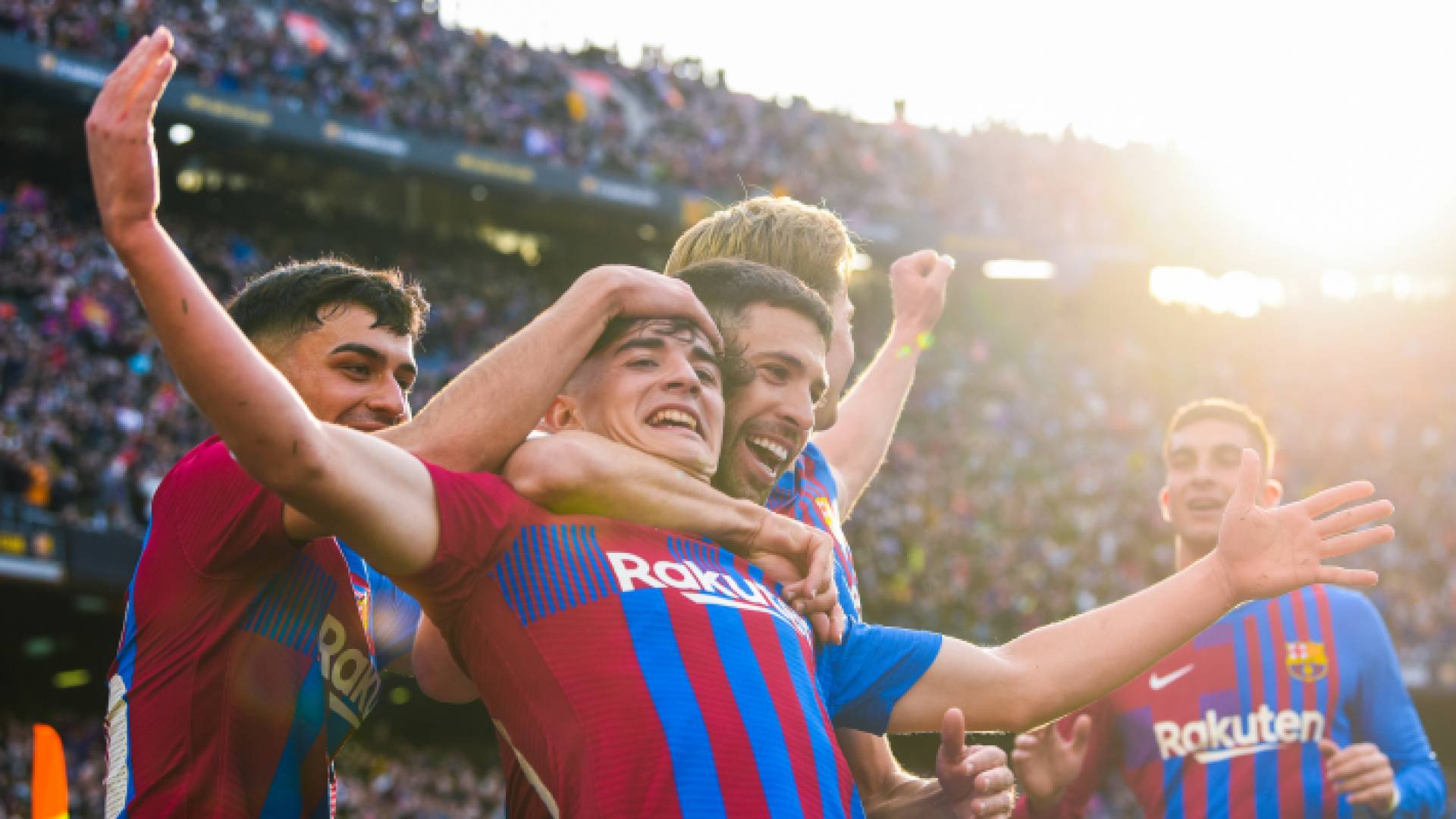 لاعبو برشلونة - ارشيفية