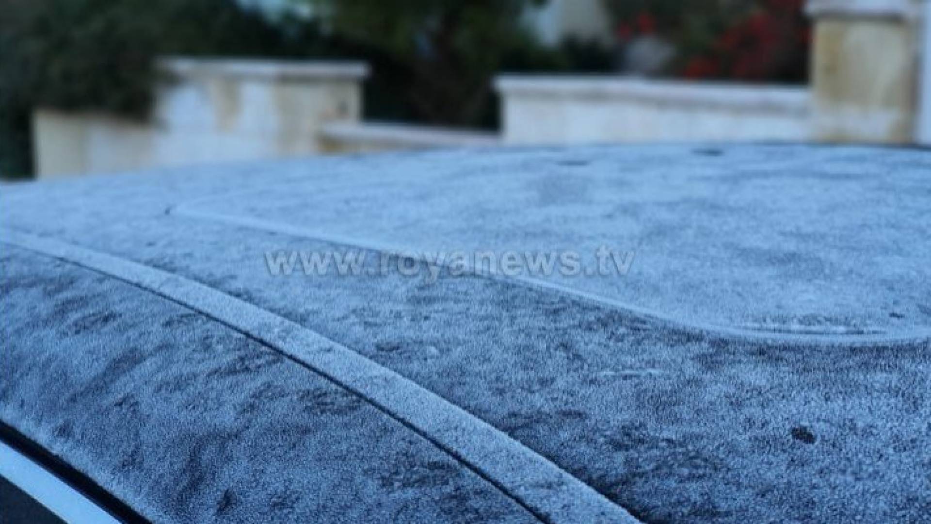 تشكل الصقيع على مركبة