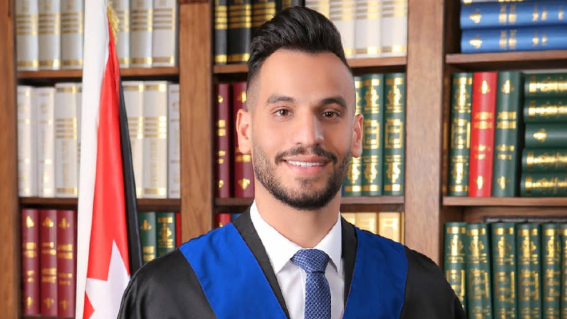 نجم التايكواندو الأردني أحمد أبو غوش