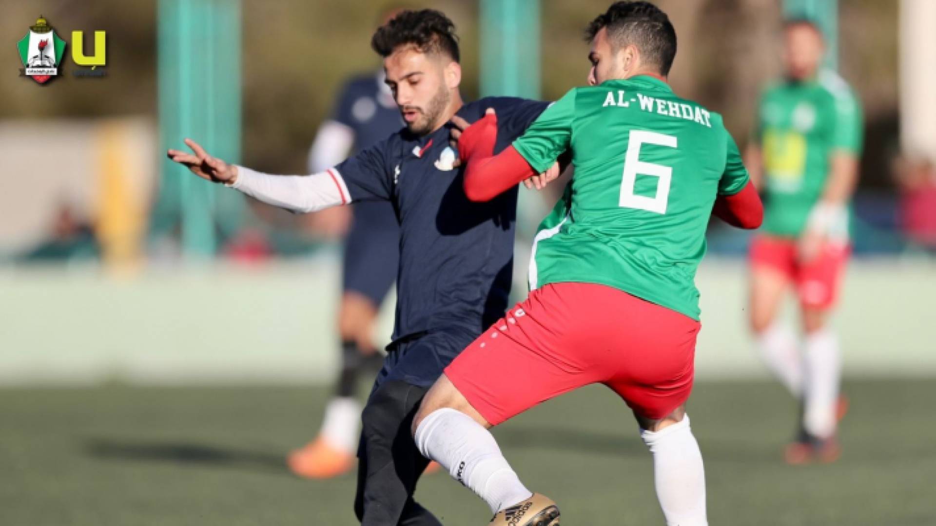 جانب من المباراة