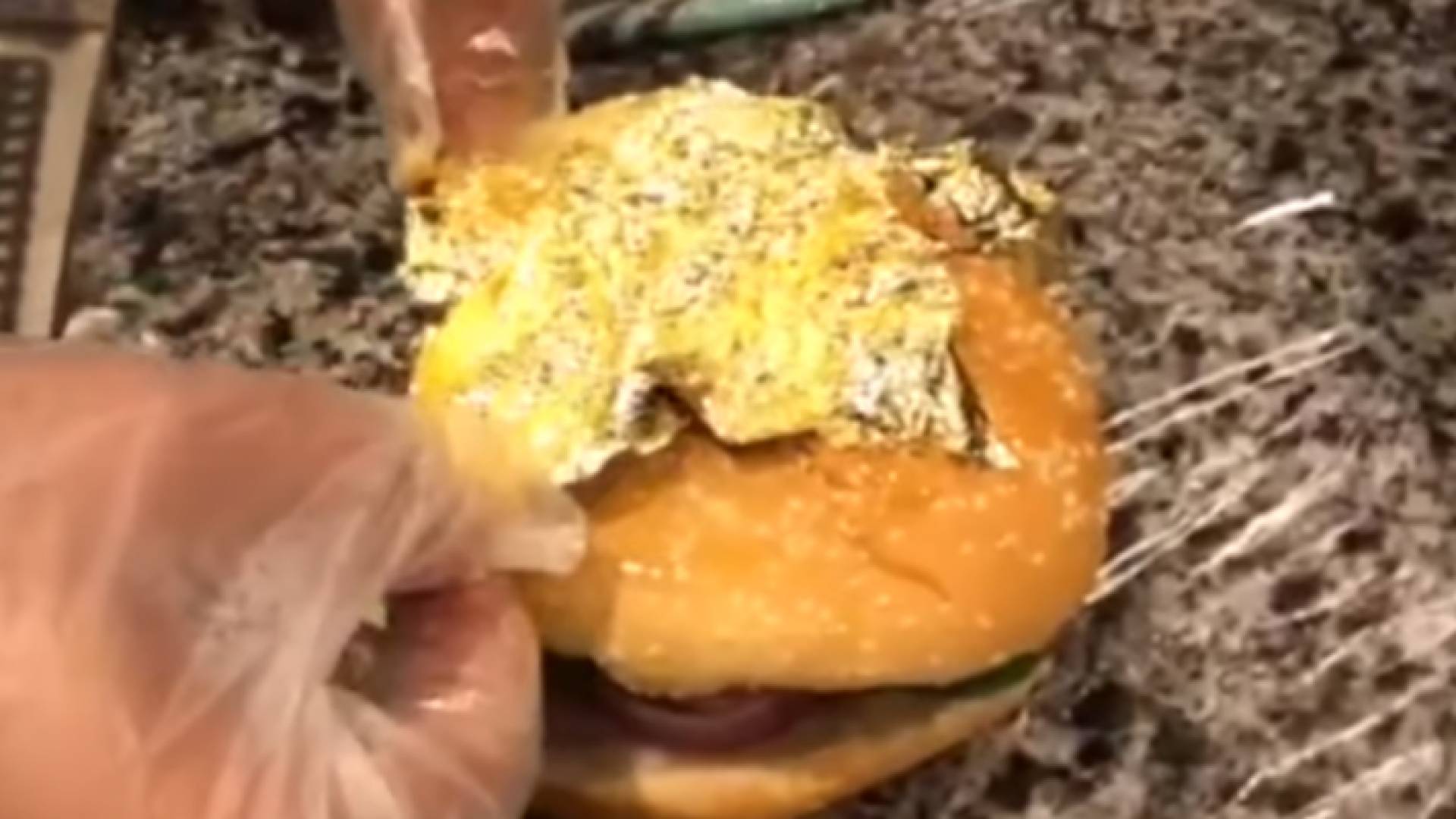 صورة الشطيرة كما تم تداولها