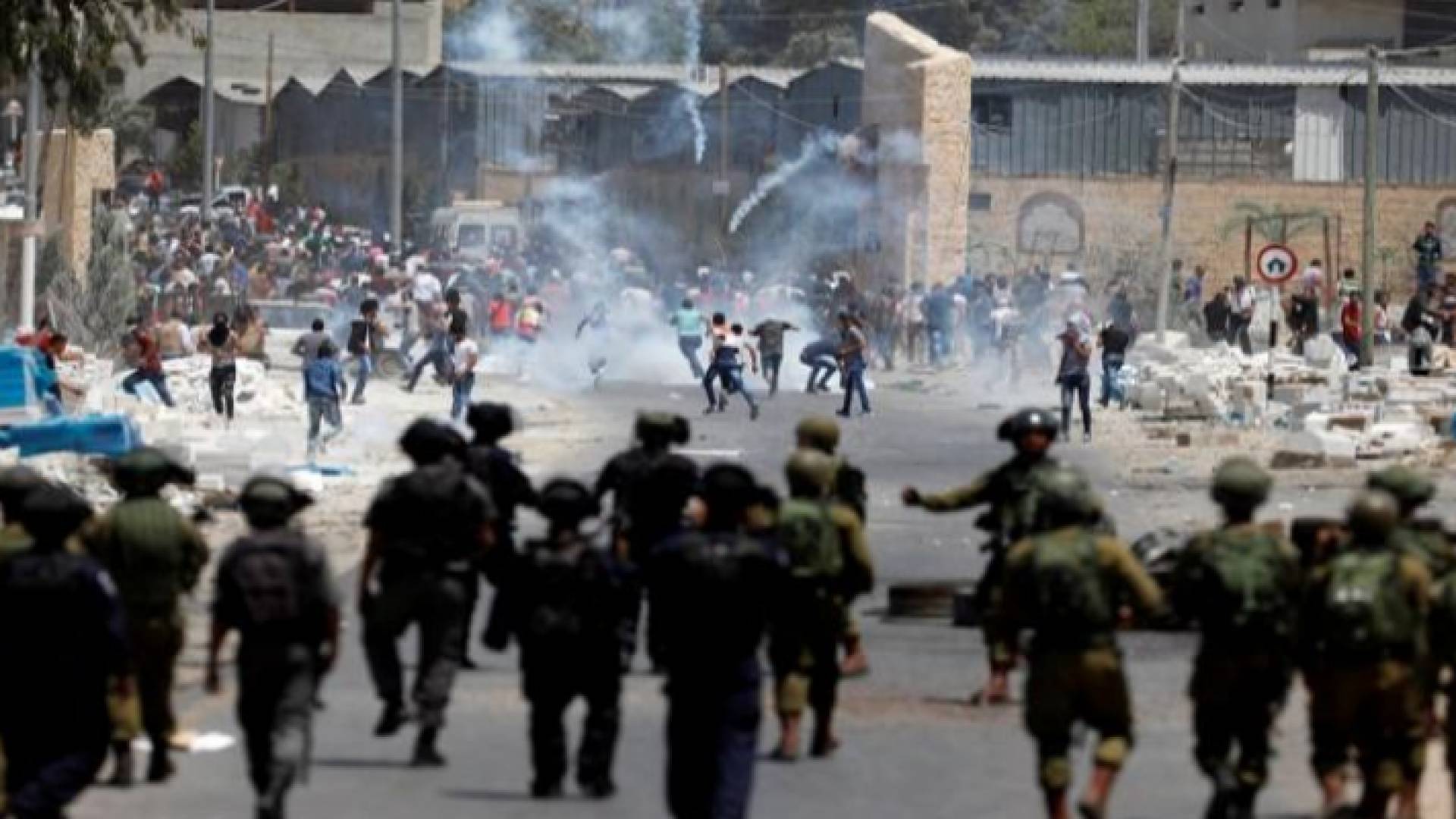 جانب من المواجهات