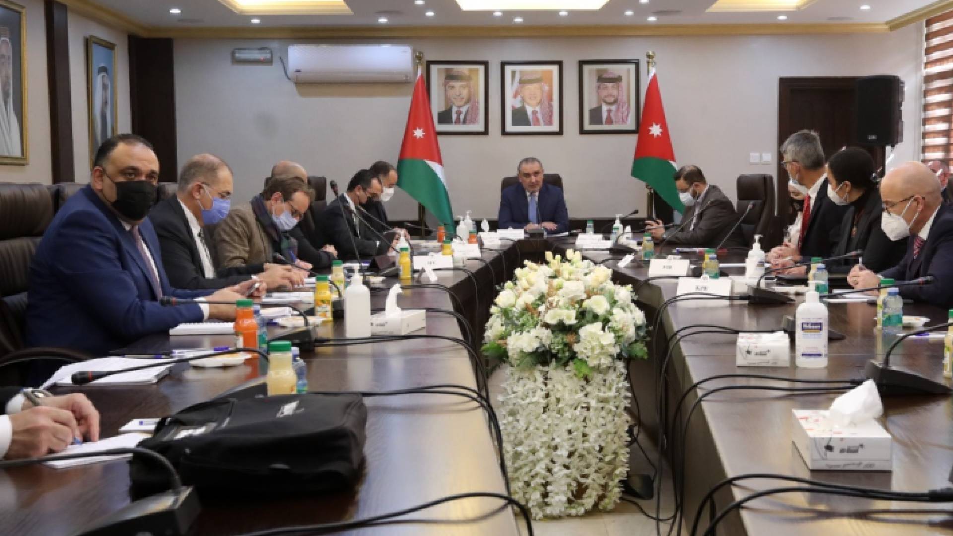 الشريدة يترأس اجتماعا لتوفير التمويل الميسر لمشروع العقبة عمان لنقل وتحلية المياه (الناقل الوطني)