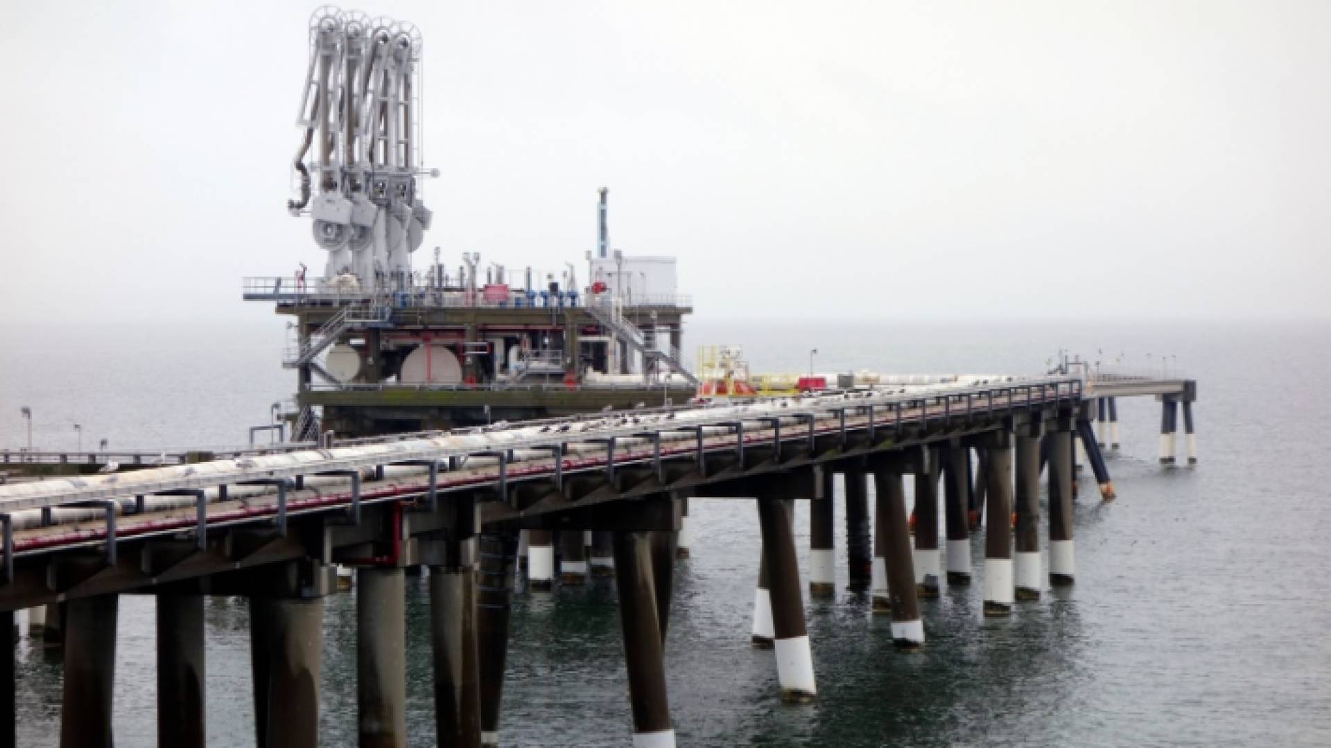 استخراج غاز من البحر