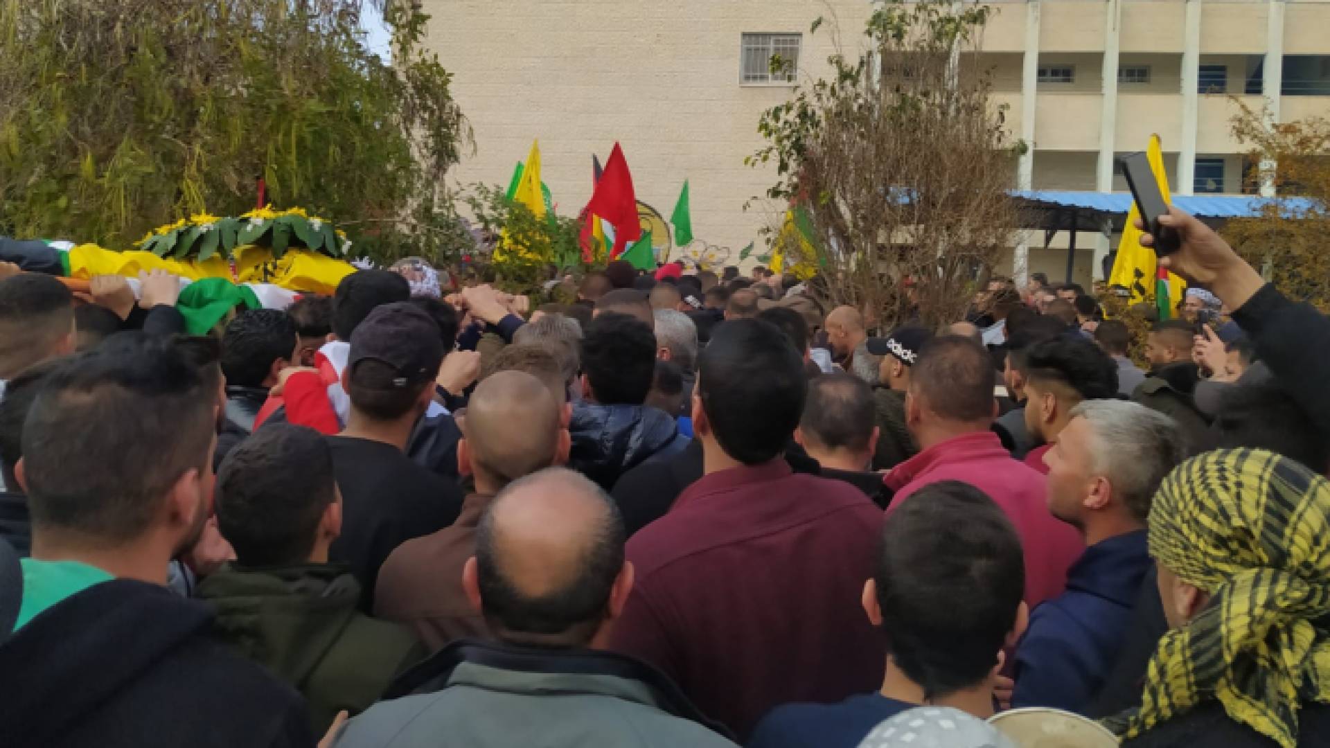 تشييع جثمان الشهيد نهاد البرغوثي