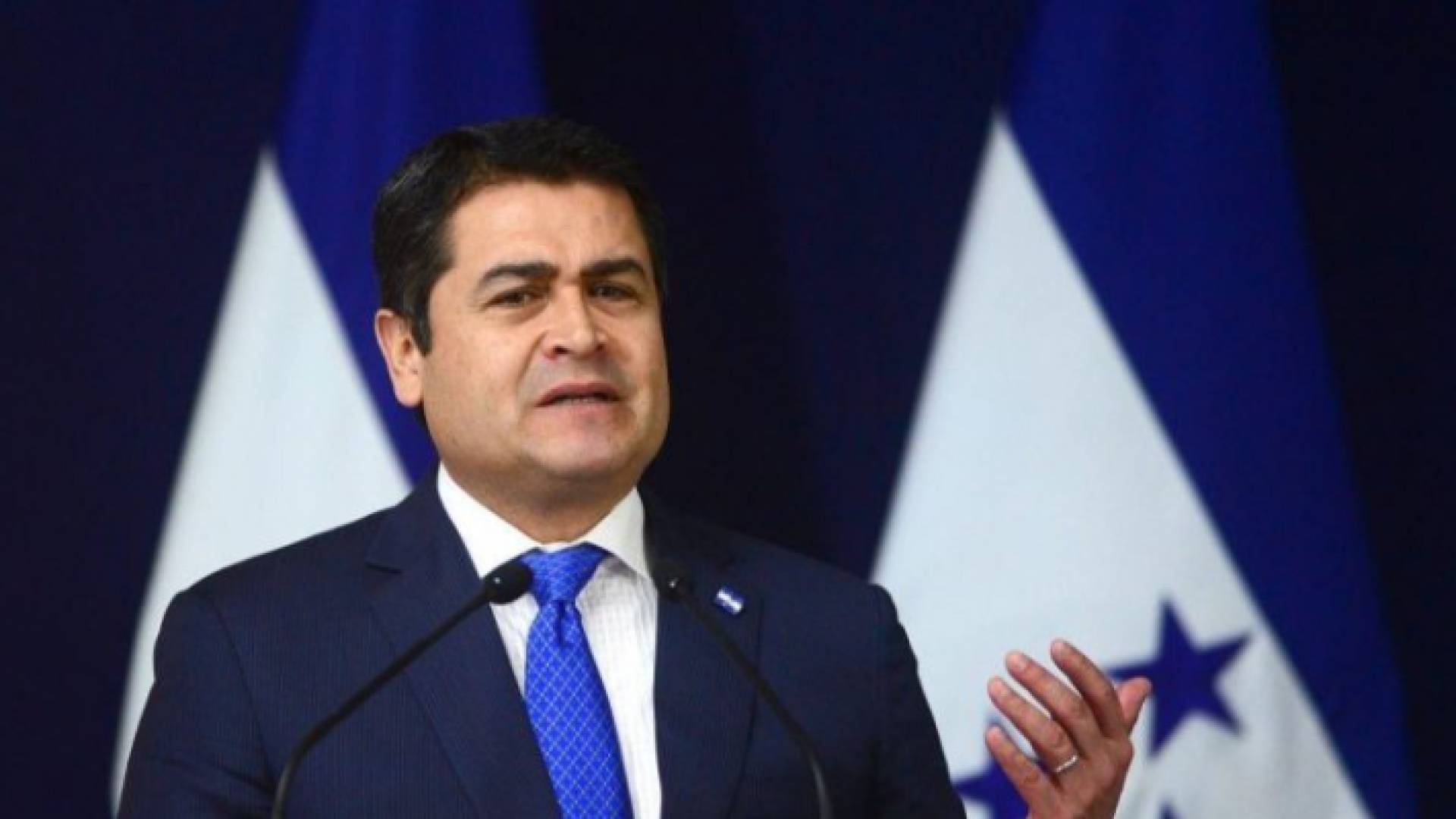 الرئيس الهندوراسي السابق خوان أورلاندو هرنانديز