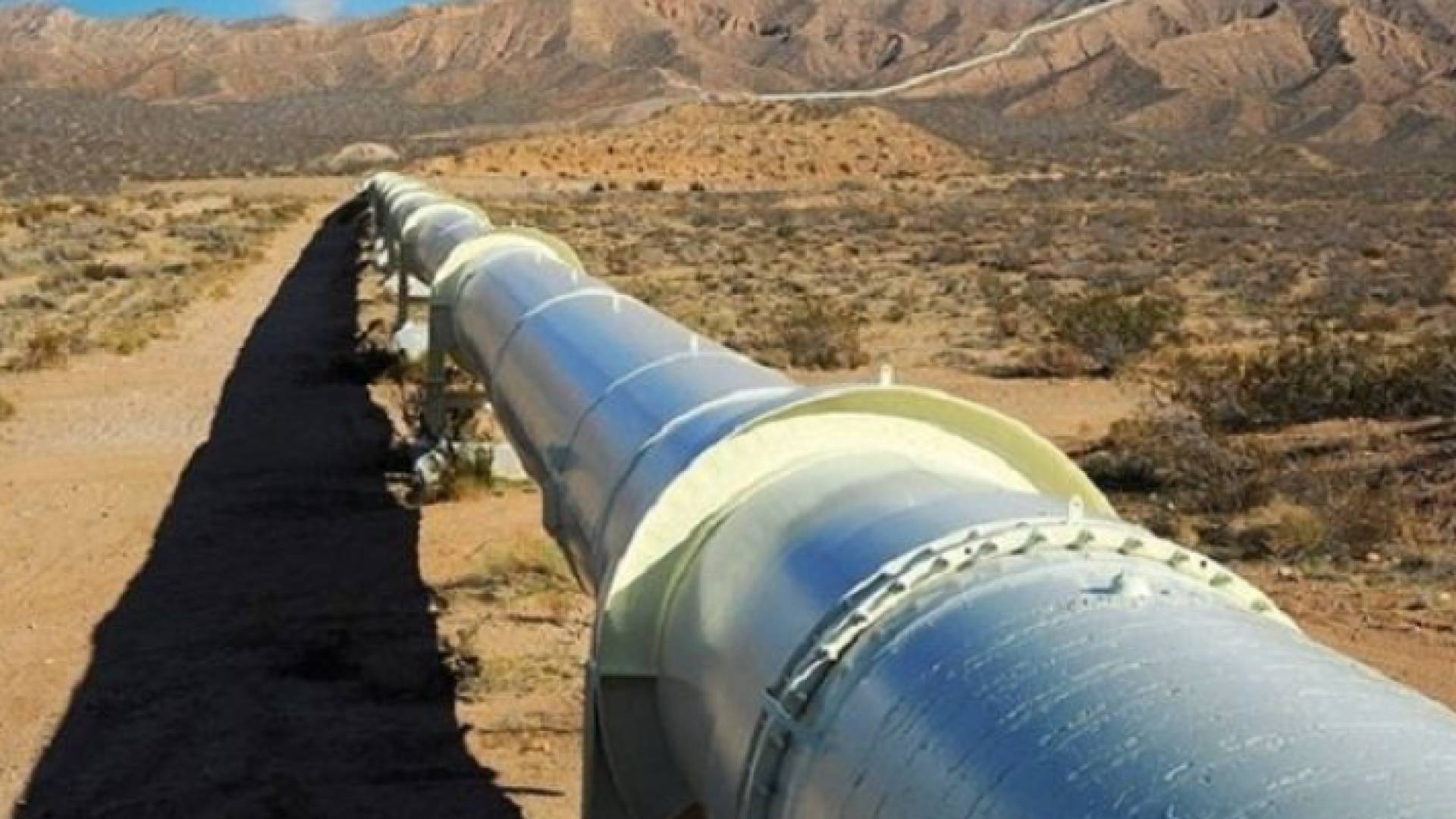 خط الغاز الذي يزود لبنان