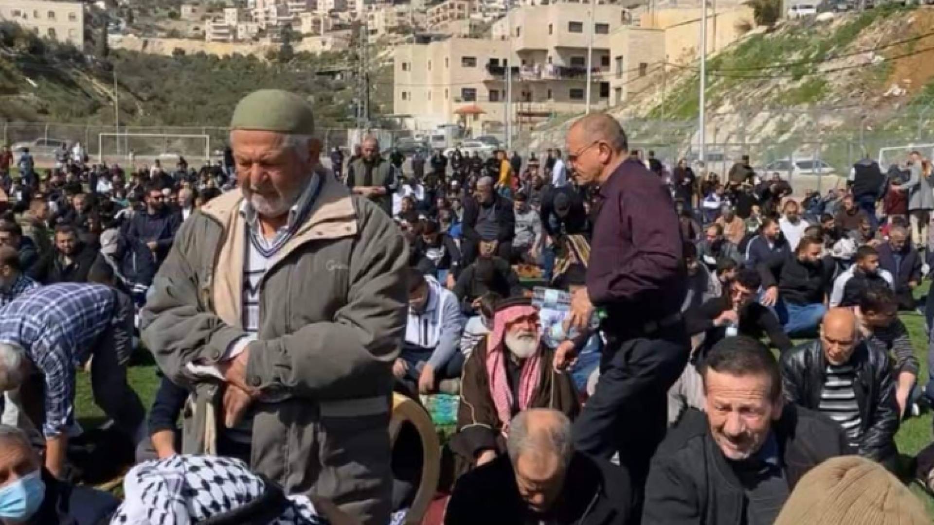 صورة من ملعب جبل المكبر