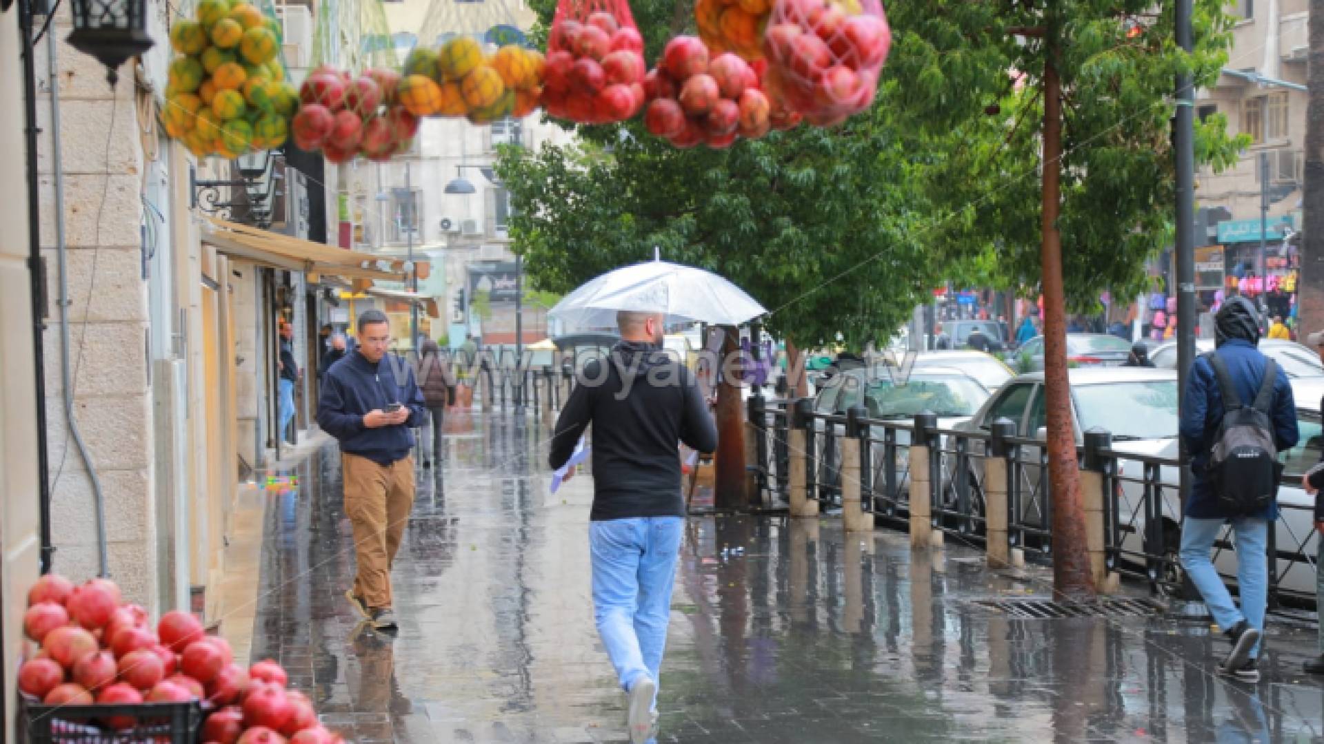 أمطار في عمان - ارشيفية