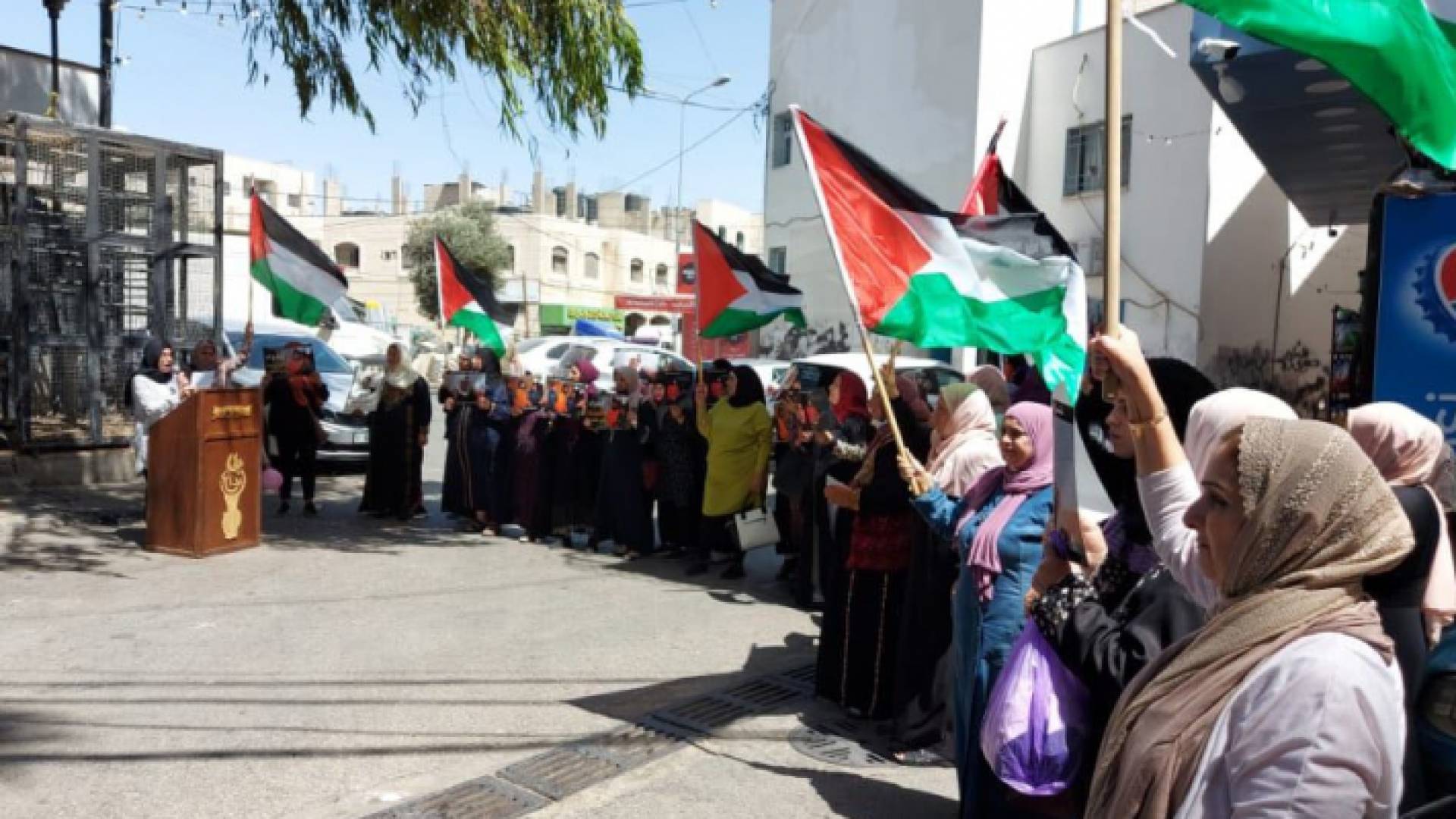 جانب من الوقفة