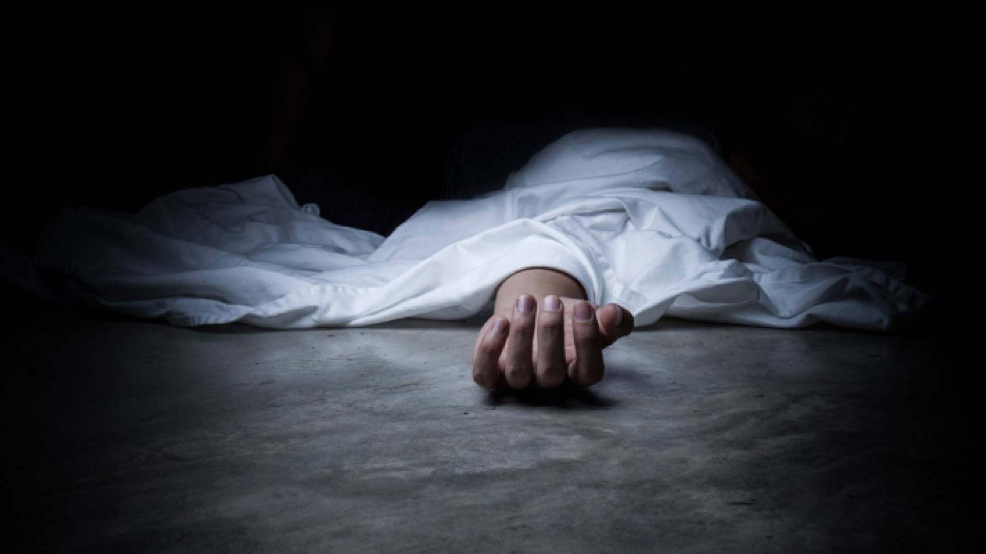 جثمان شخص متوفي