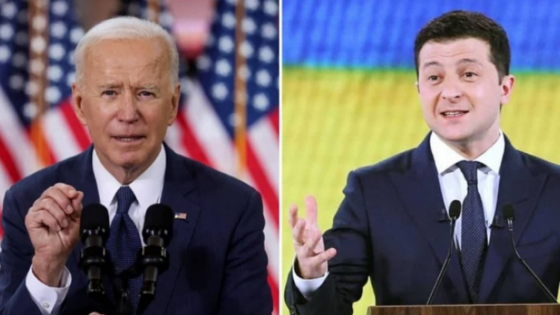 بايدن يؤكد لزيلينسكي التزام واشنطن "وحدة أراضي" أوكرانيا