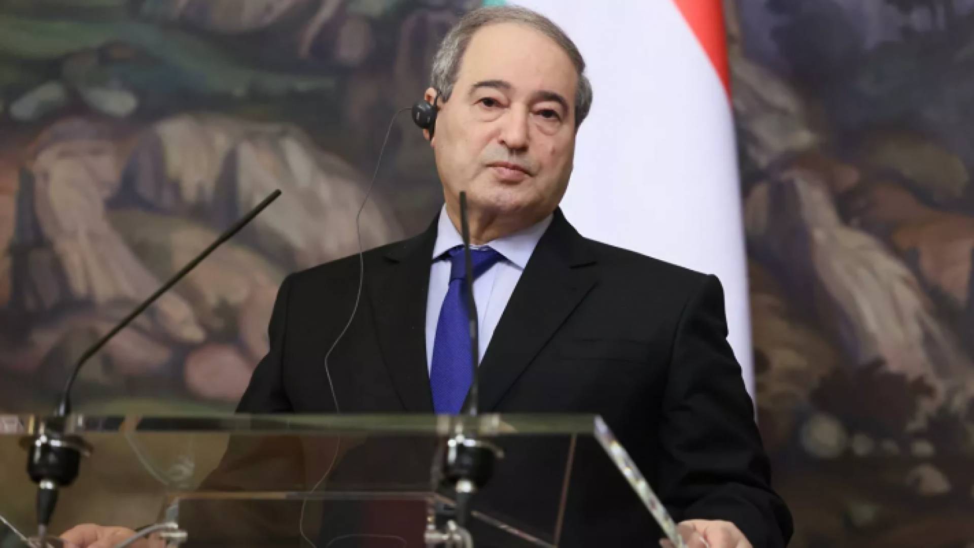 وزير الخارجية السوري فيصل المقداد