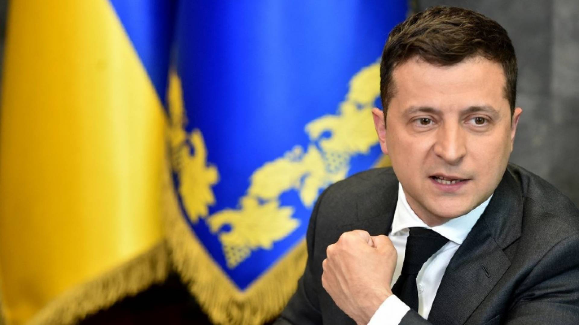 الرئيس الأوكراني فلاديمير زيلينسكي