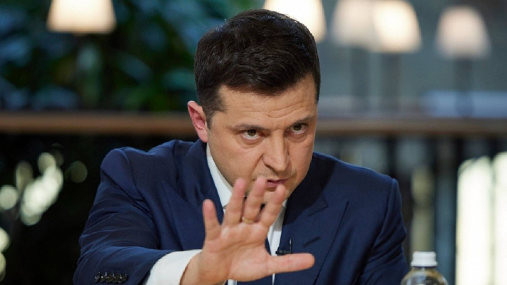 الرئيس الأوكراني فلاديمير زيلينسكي