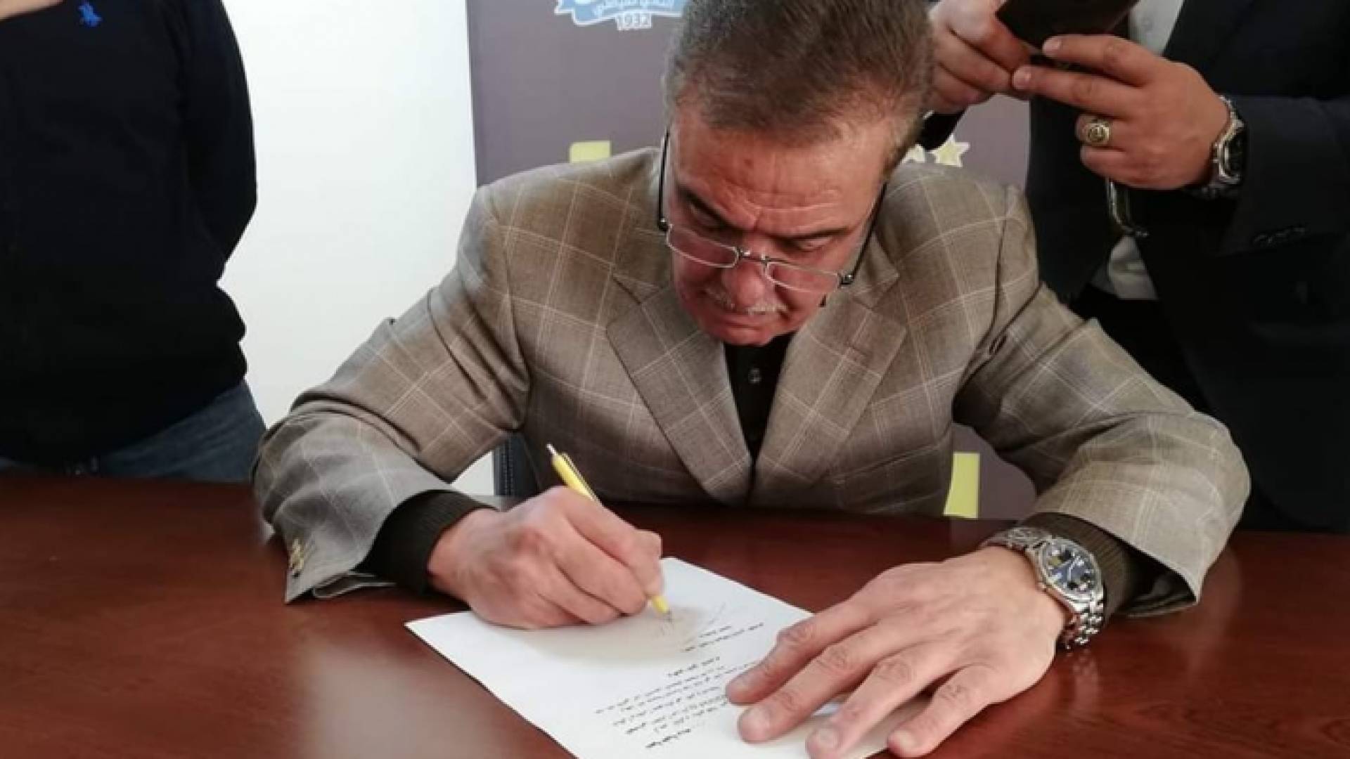 نضال الحديد يعلن استقالته من النادي الفيصلي