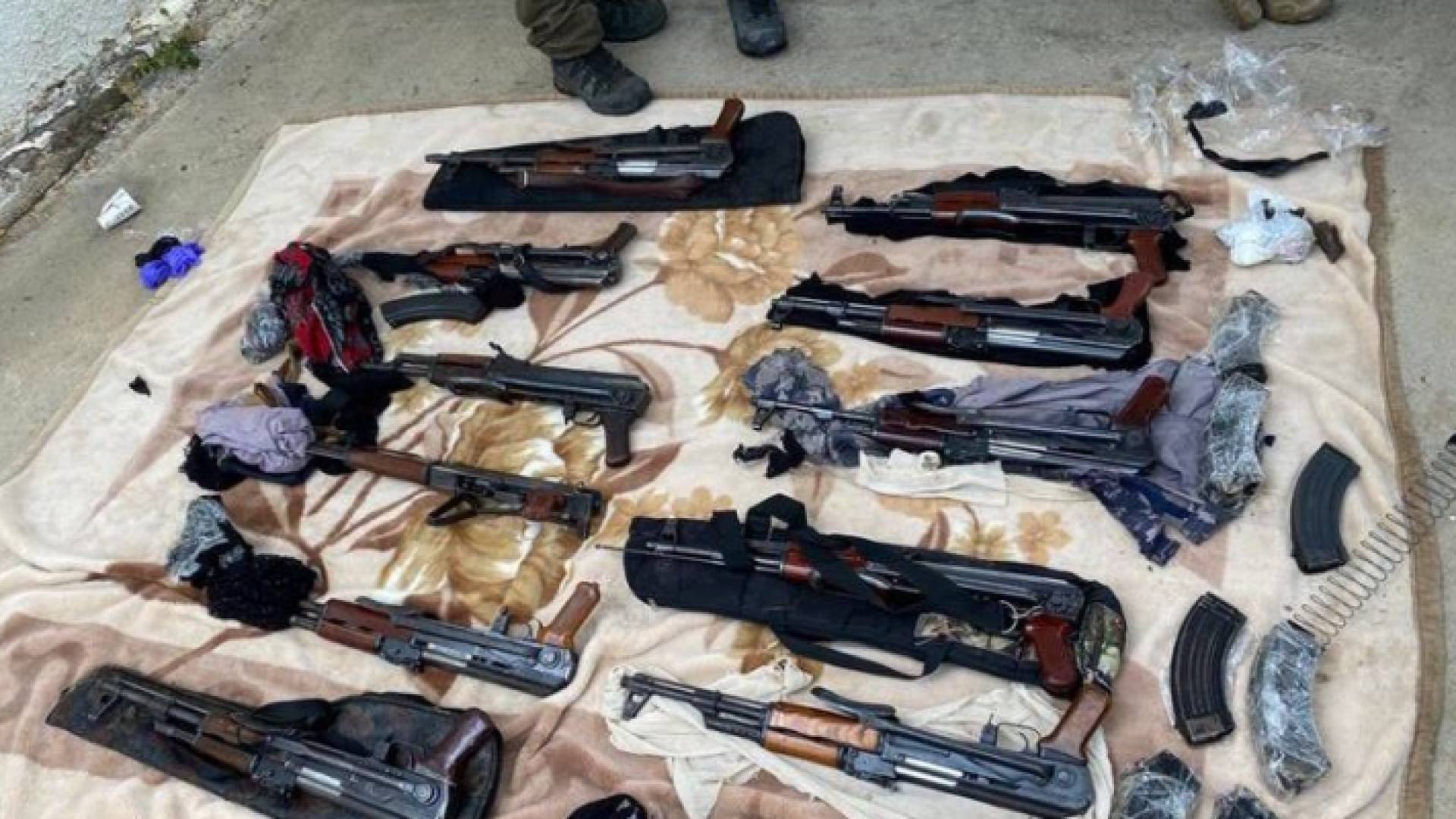 جانب من المضبوطات