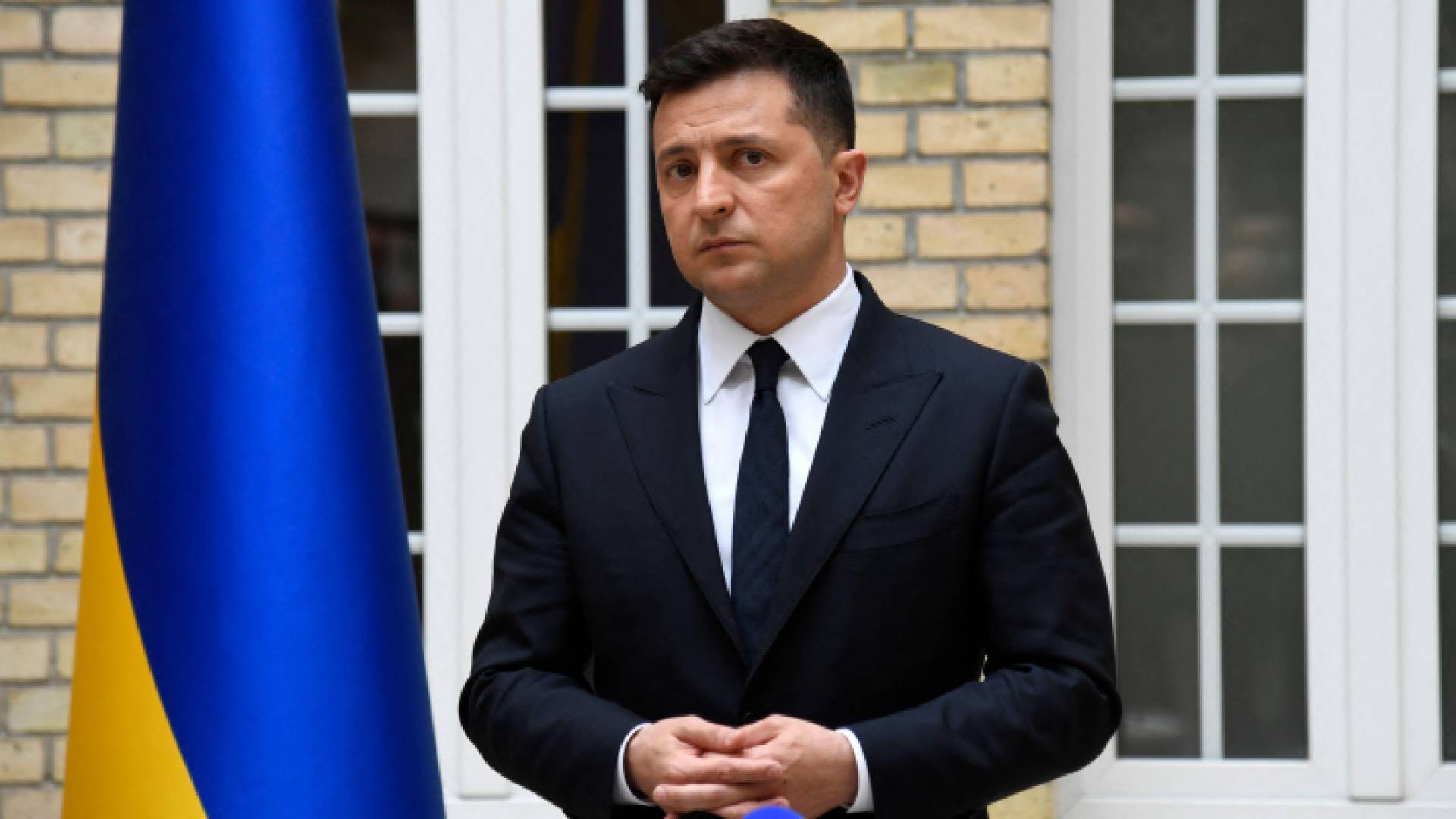 الرئيس الأوكراني فلاديمير زيلينسكي