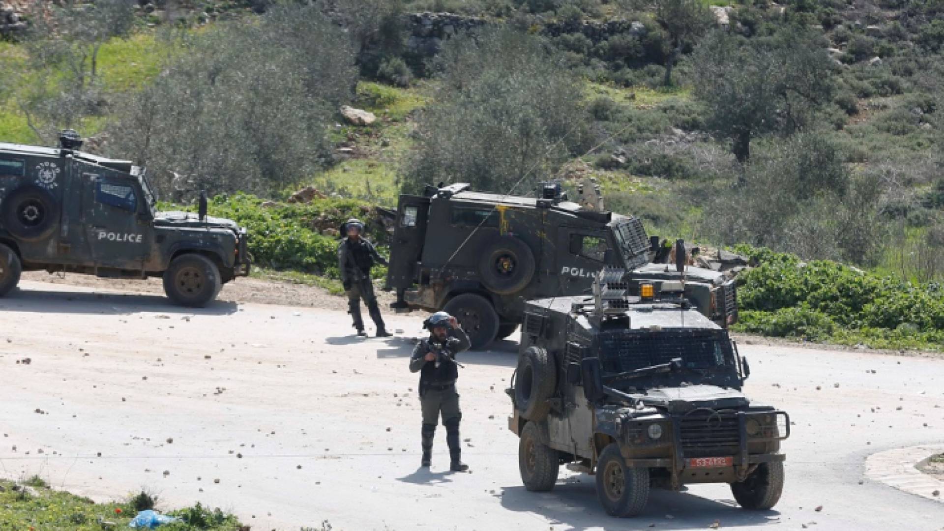 عناصر من قوات الاحتلال