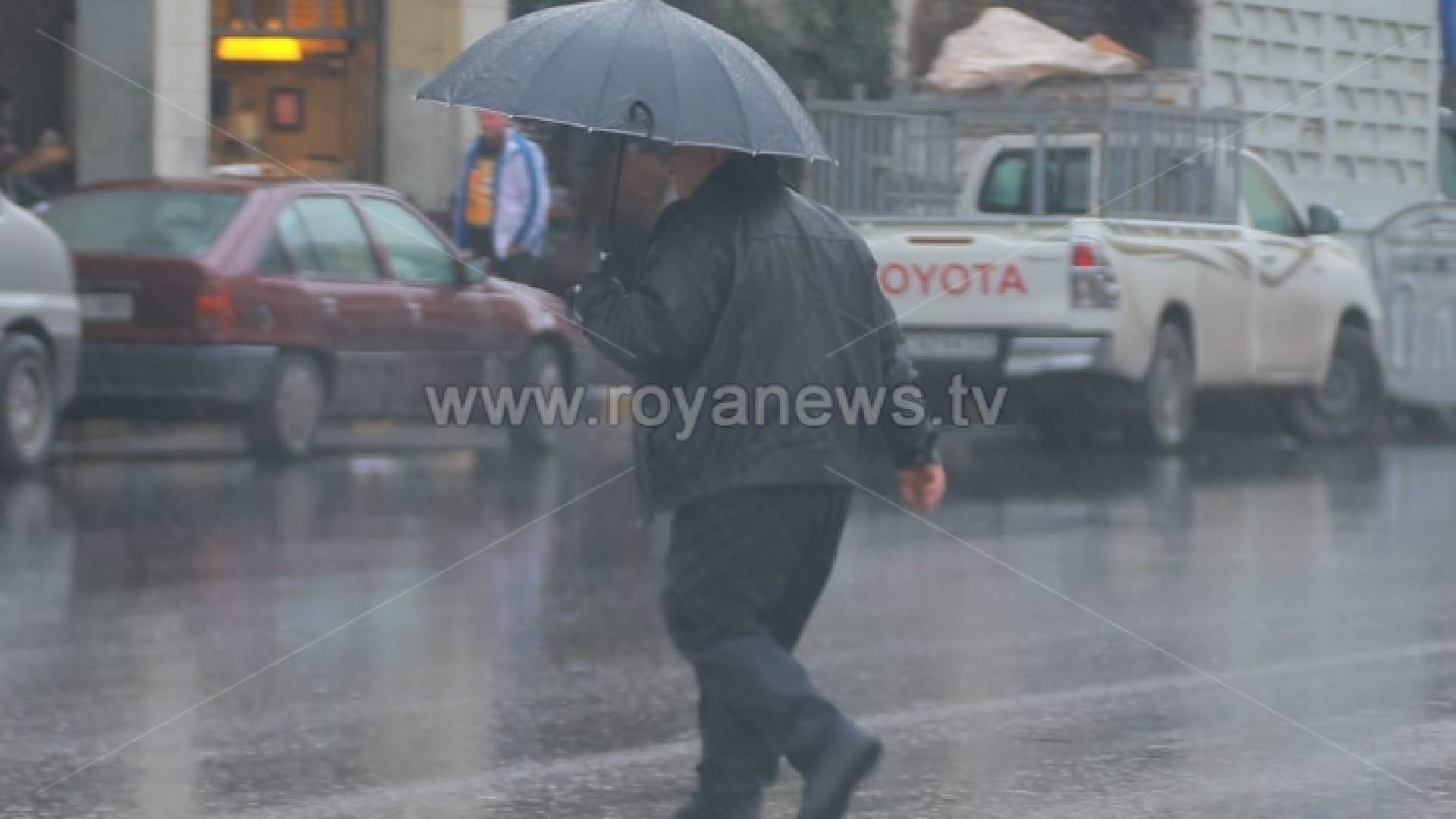 أمطار في العاصمة عمان