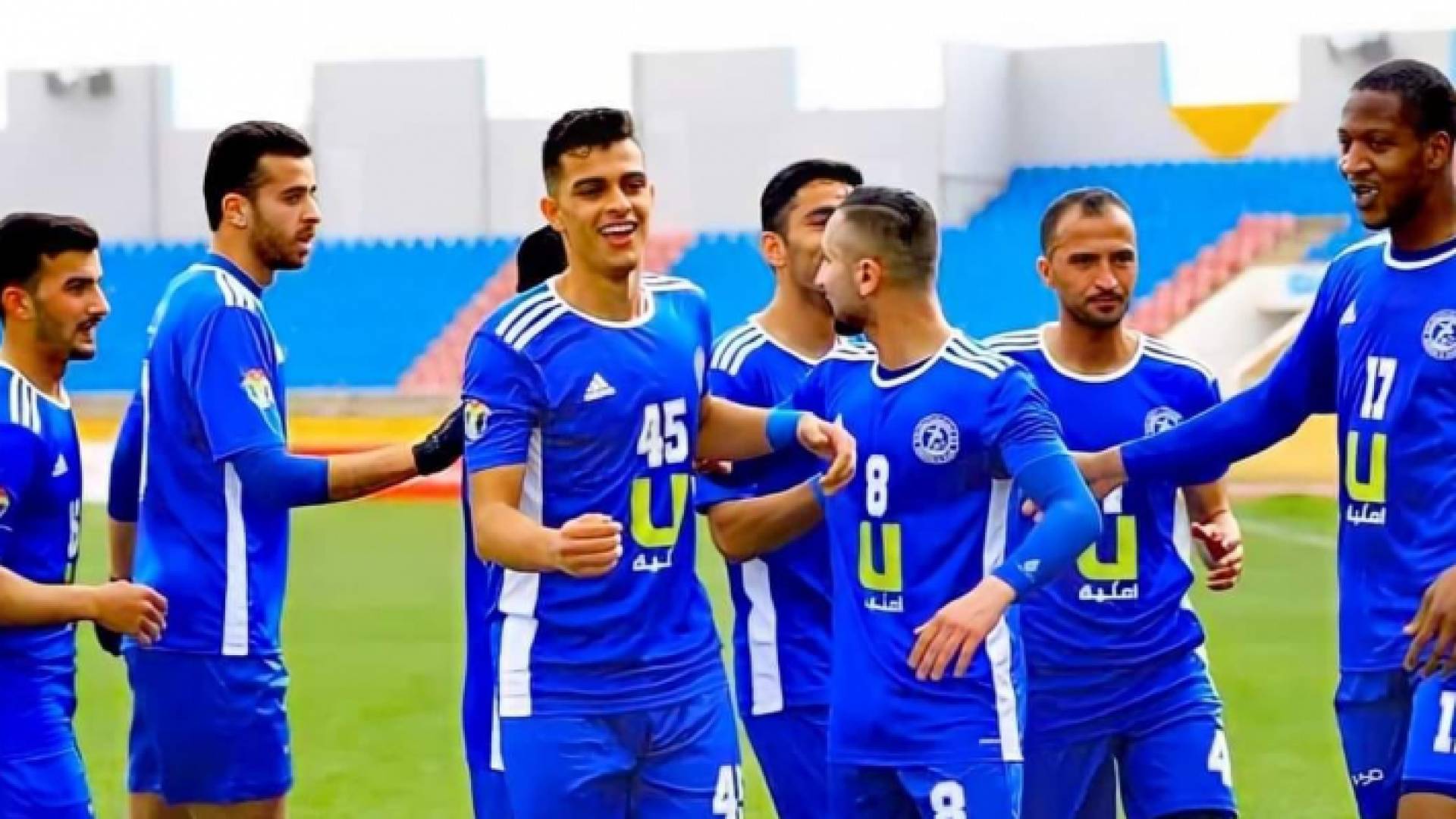 لاعبو نادي الرمثا