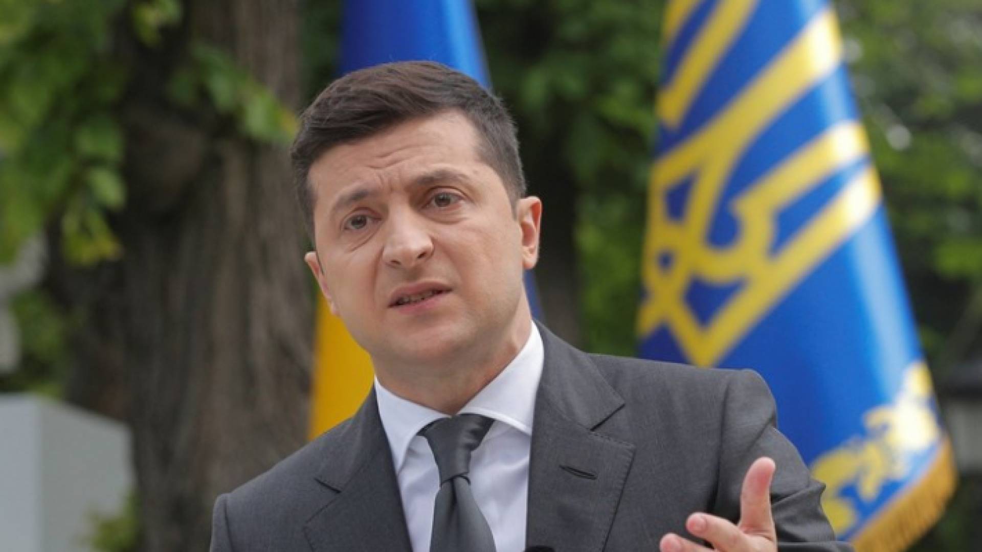 الرئيس الأوكراني فولوديمير زيلينسكي