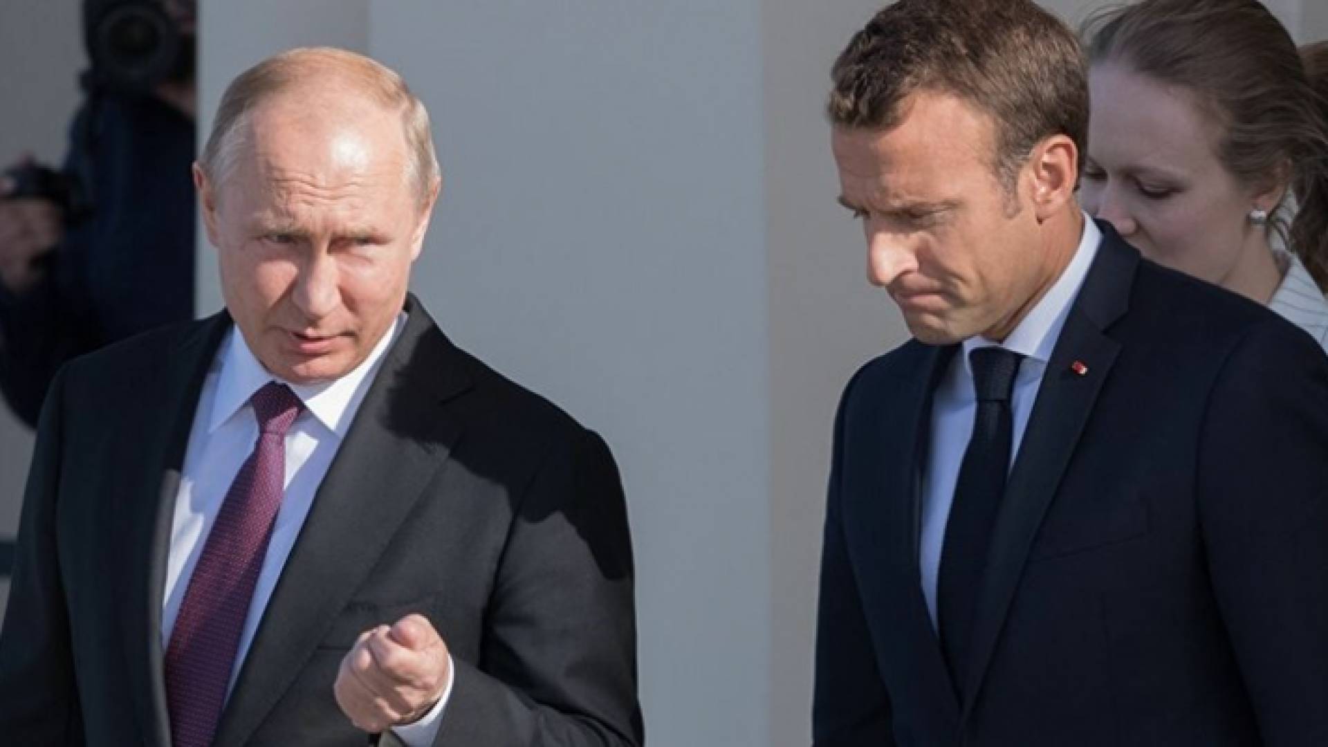 بوتين وماكرون