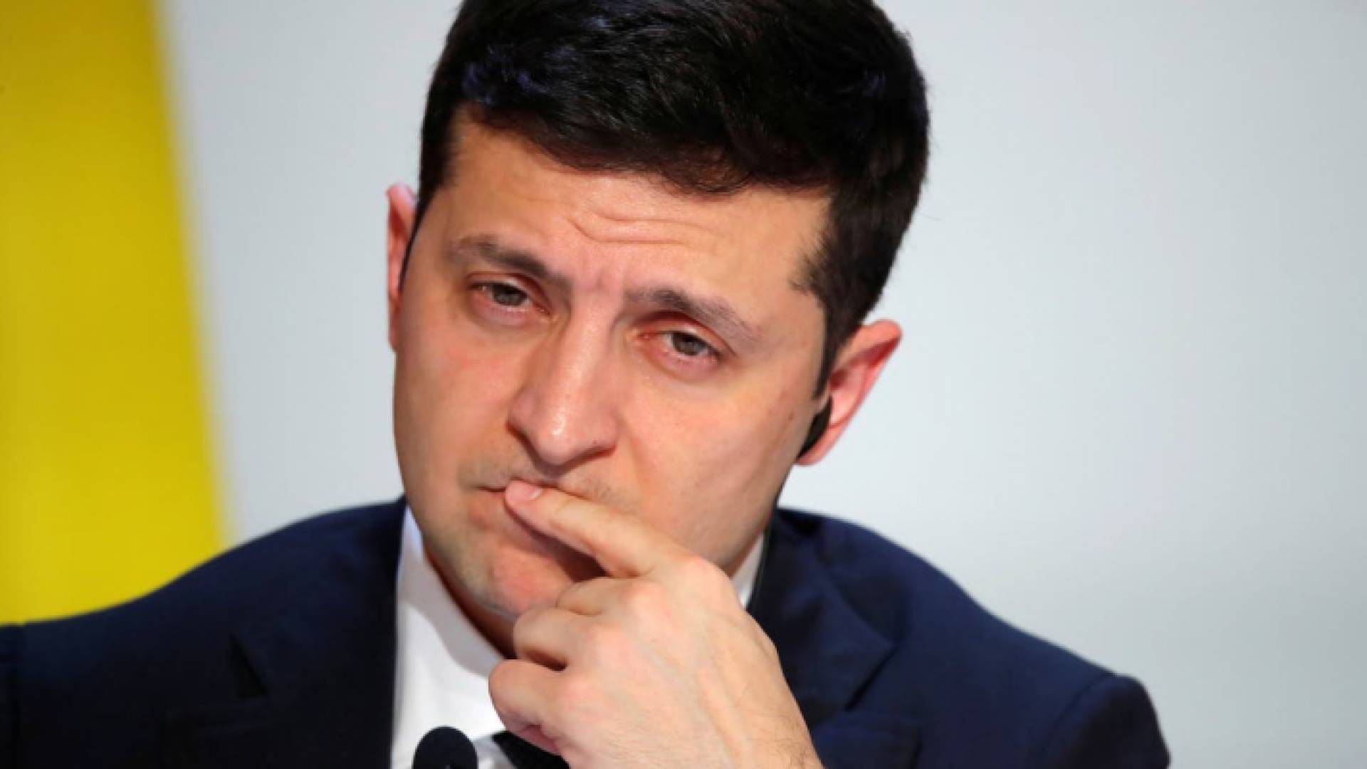 الرئيس الأوكراني فلاديمير زيلينسكي