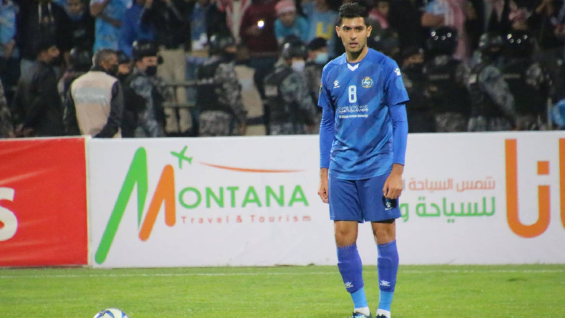 لاعب فريق السلط - عبدالله ذيب