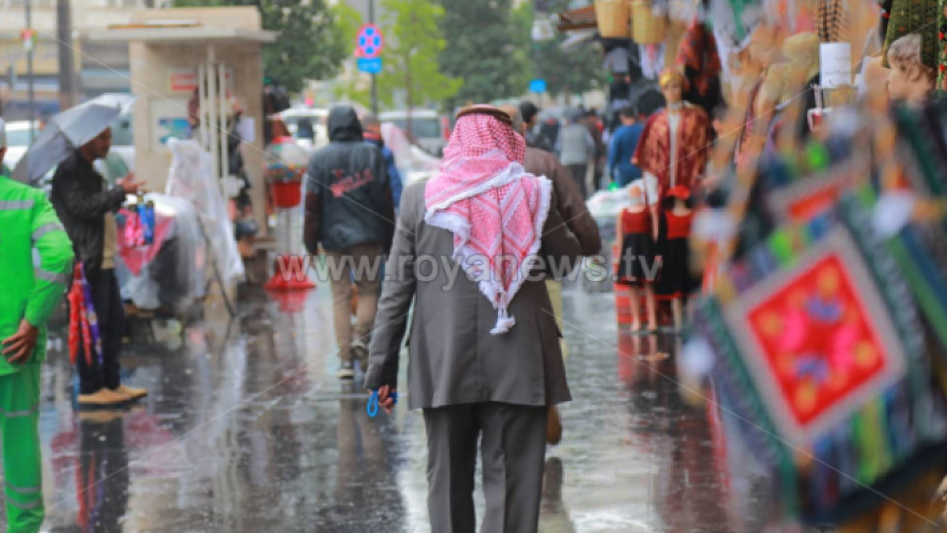 الشتاء في عمان - ارشيفية