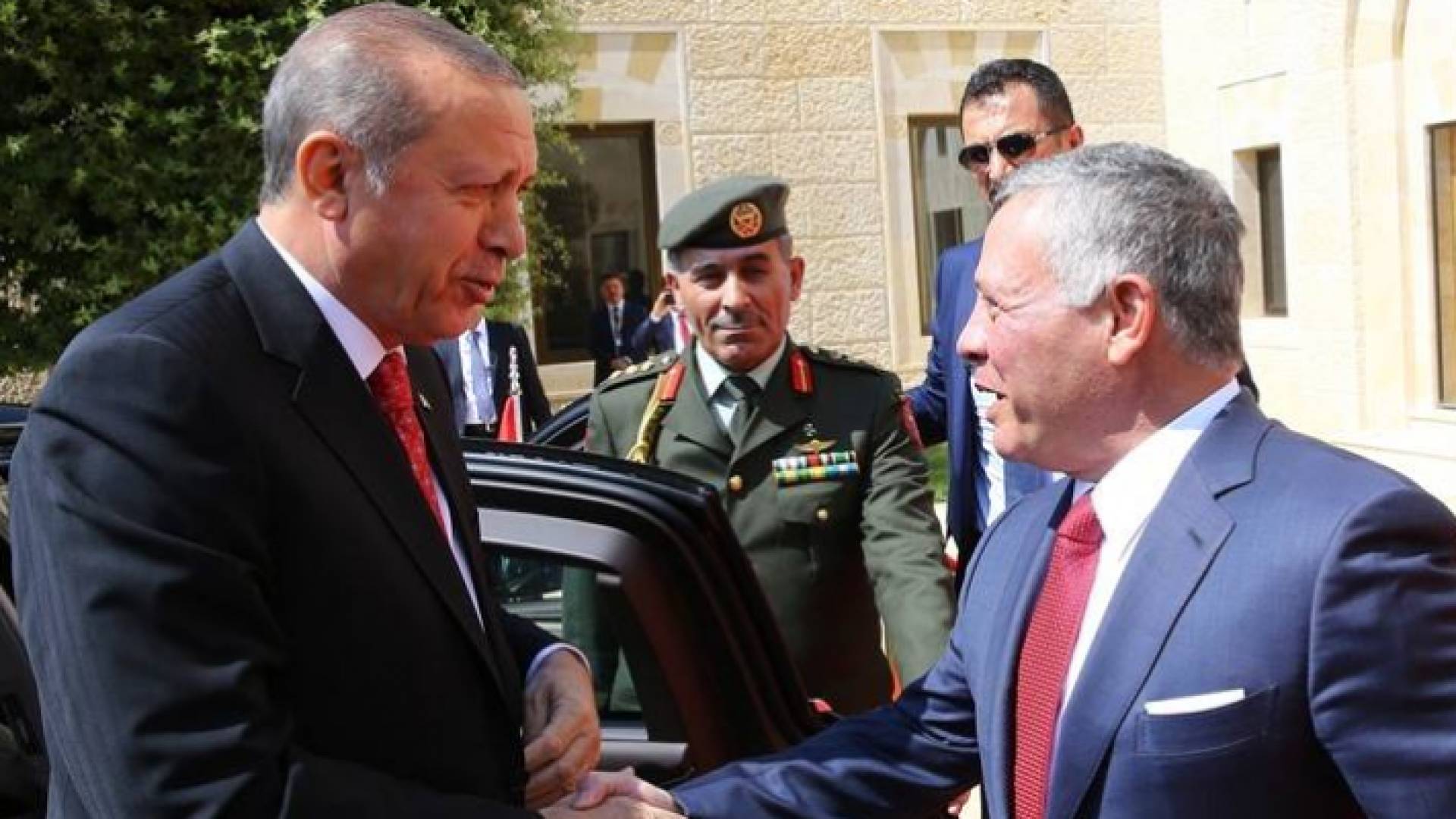 جلالة الملك عبدالله الثاني والرئيس التركي رجب طيب اردوغان - ارشيفية