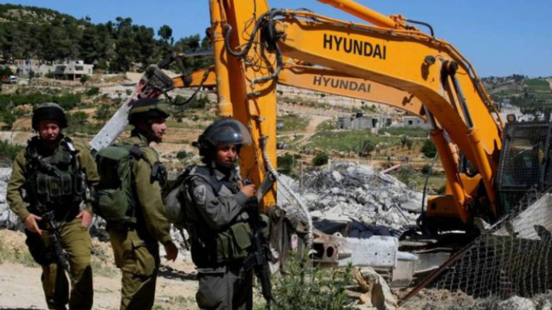 عناصر من قوات الاحتلال